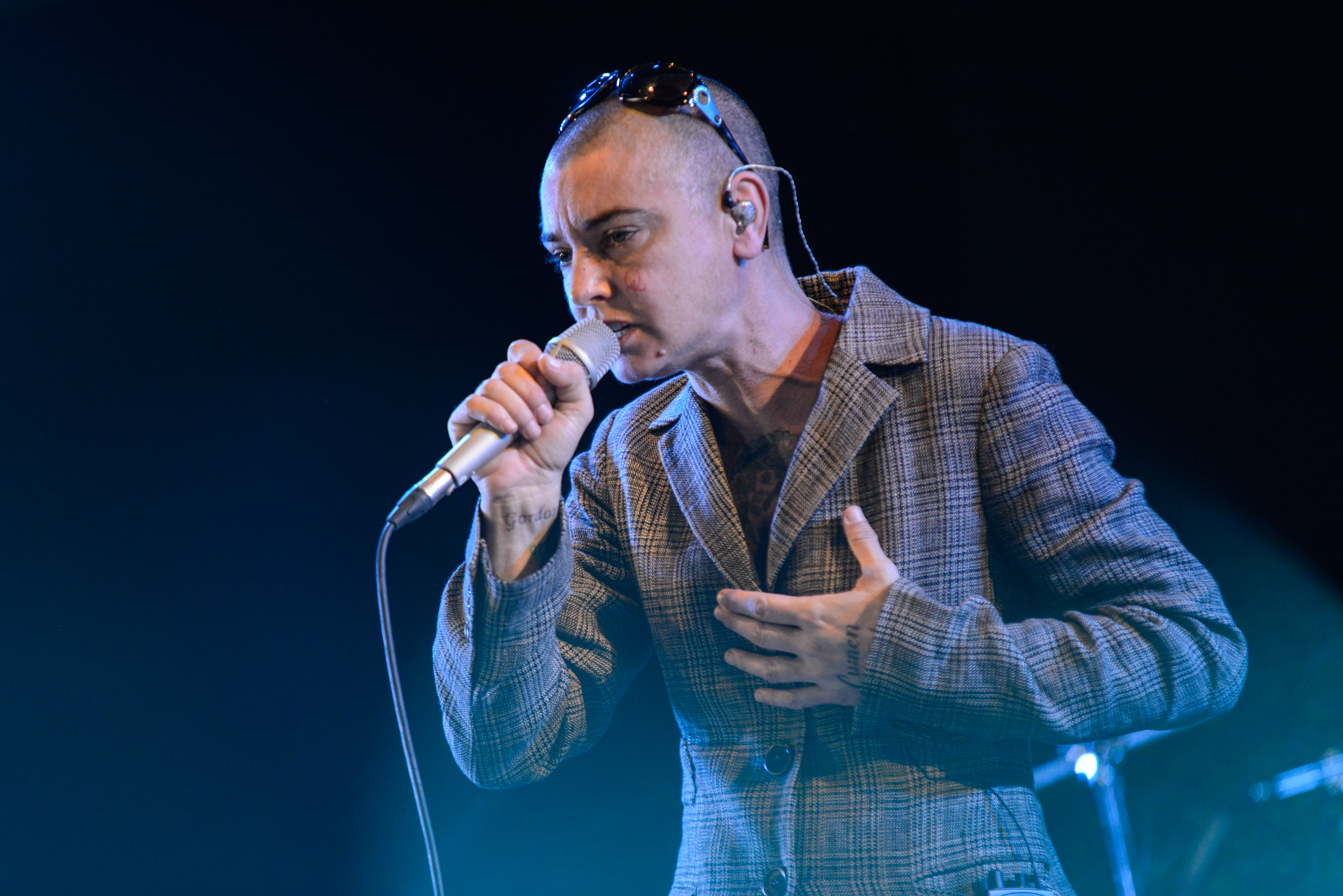 Sinéad O'Connor in Newport, Isle of Wight on September 6, 2013 | Source: Getty Images