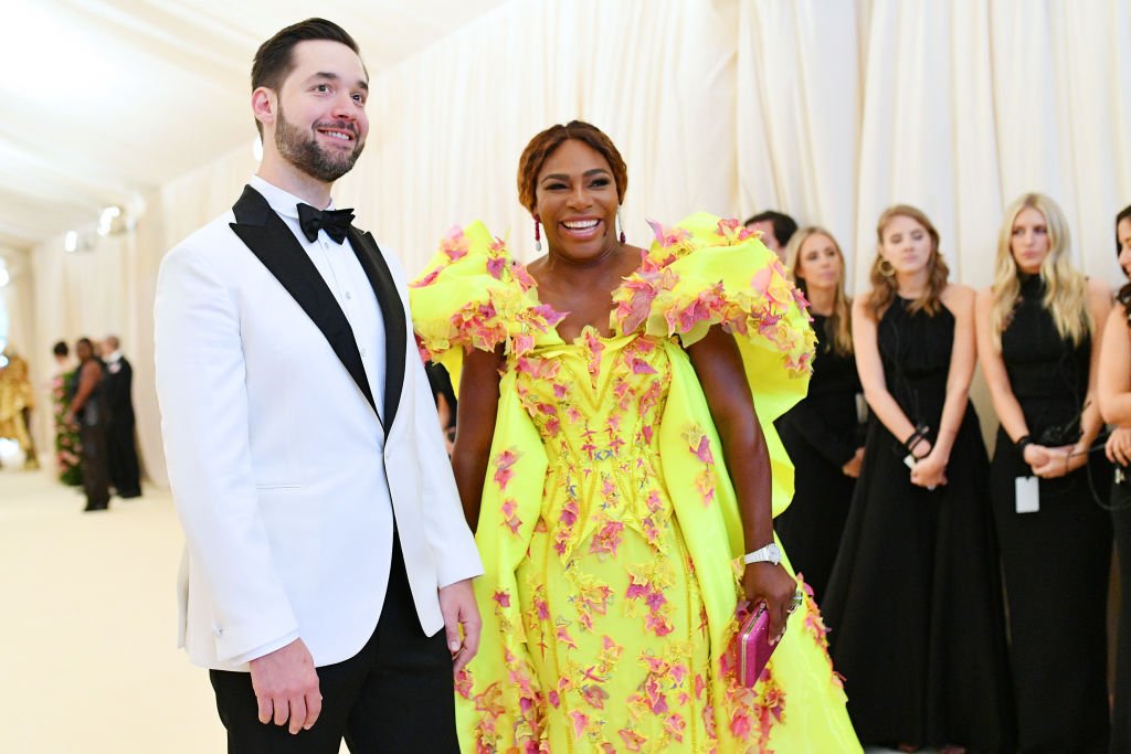 Serena Williams and Alexis Ohanian attend the 2019 Met Gala Celebrating Camp: Notes on Fashion at Metropolitan Museum of Art on May 6, 2019