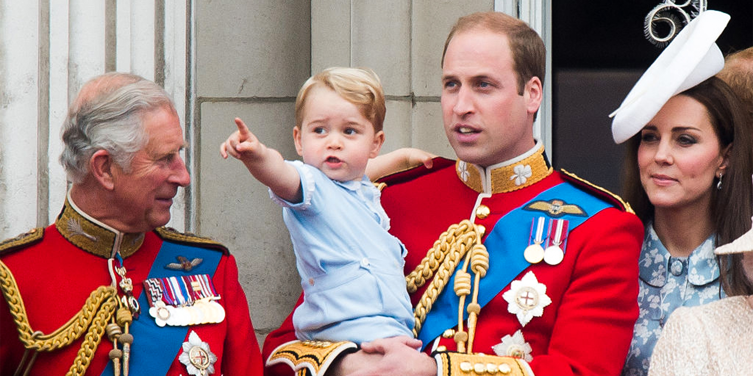 King Charles III, Prince George, Prince William, and Princess Catherine | Source: Getty Images