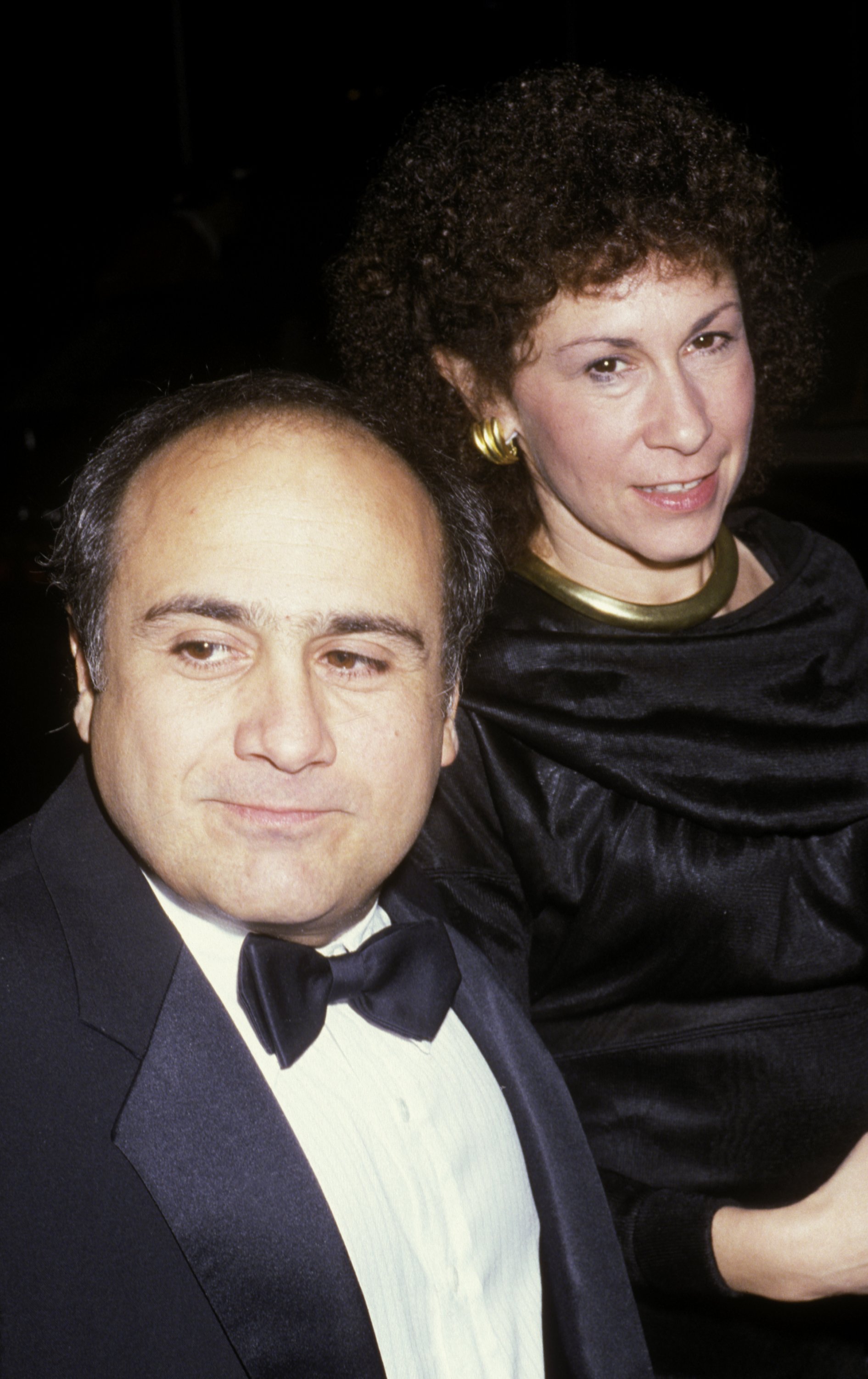 Rhea Perlman and Danny DeVito attend the Tribeca Film Festival Shorts: New York Now at Regal Battery Park Cinemas on April 15, 2016 in New York City. Photo: Getty Images