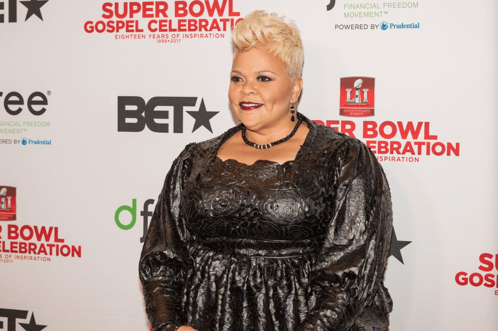 Tamela Mann attends BET's Super Bowl Gospel Celebration at Lakewood Church on February 3, 2017. | Source: Getty Images
