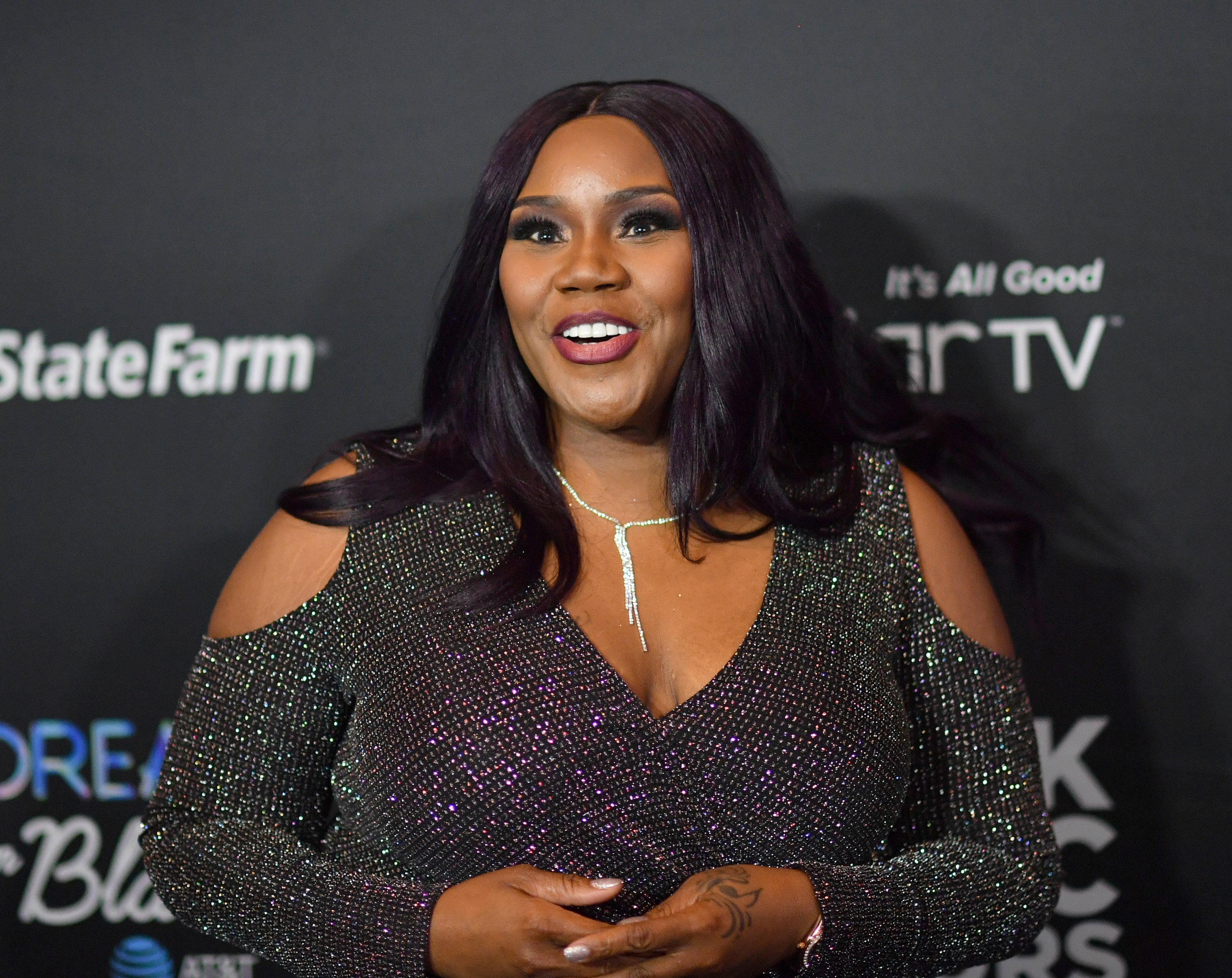 Kelly Price attends 2019 Black Music Honors - Arrivals at Cobb Energy Perfo...