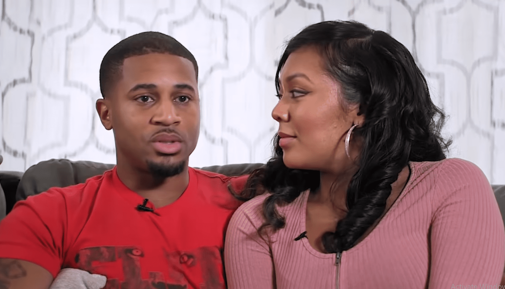 Devale Ellis gets emotional reflecting on his wife, Khadeen's support during a "dark time" in an interview with "Black Love." | Photo: YouTube/OWN
