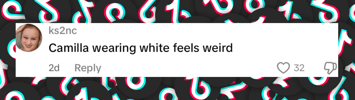 Netizen comment about Queen Camilla, posted on June 14, 2025. | Source: TikTok/@todayshow