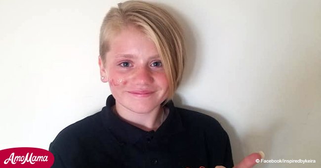 Brave girl cuts hair in memory of sister, but school says it's 'too extreme'