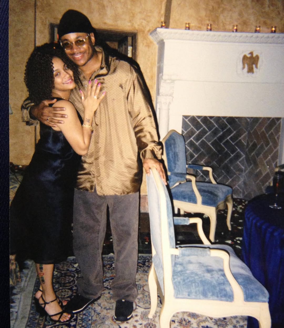 Simone Smith and LL Cool J, from a post dated February 14, 2021 | Source: Instagram/sislovespurple