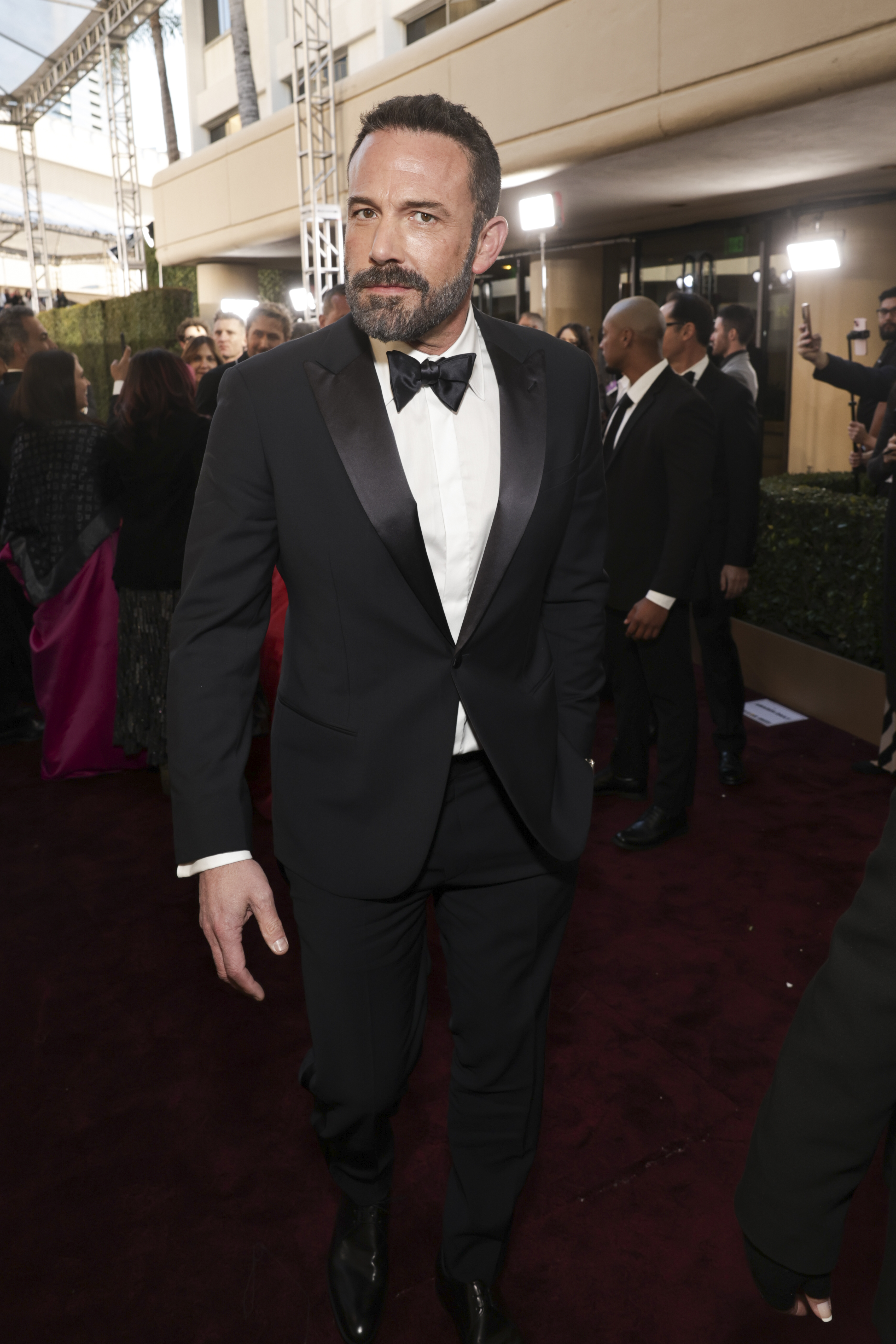 Ben Affleck at the 81st Golden Globe Awards held at the Beverly Hilton in Beverly Hills, California on January 7, 2024 | Source: Getty Images