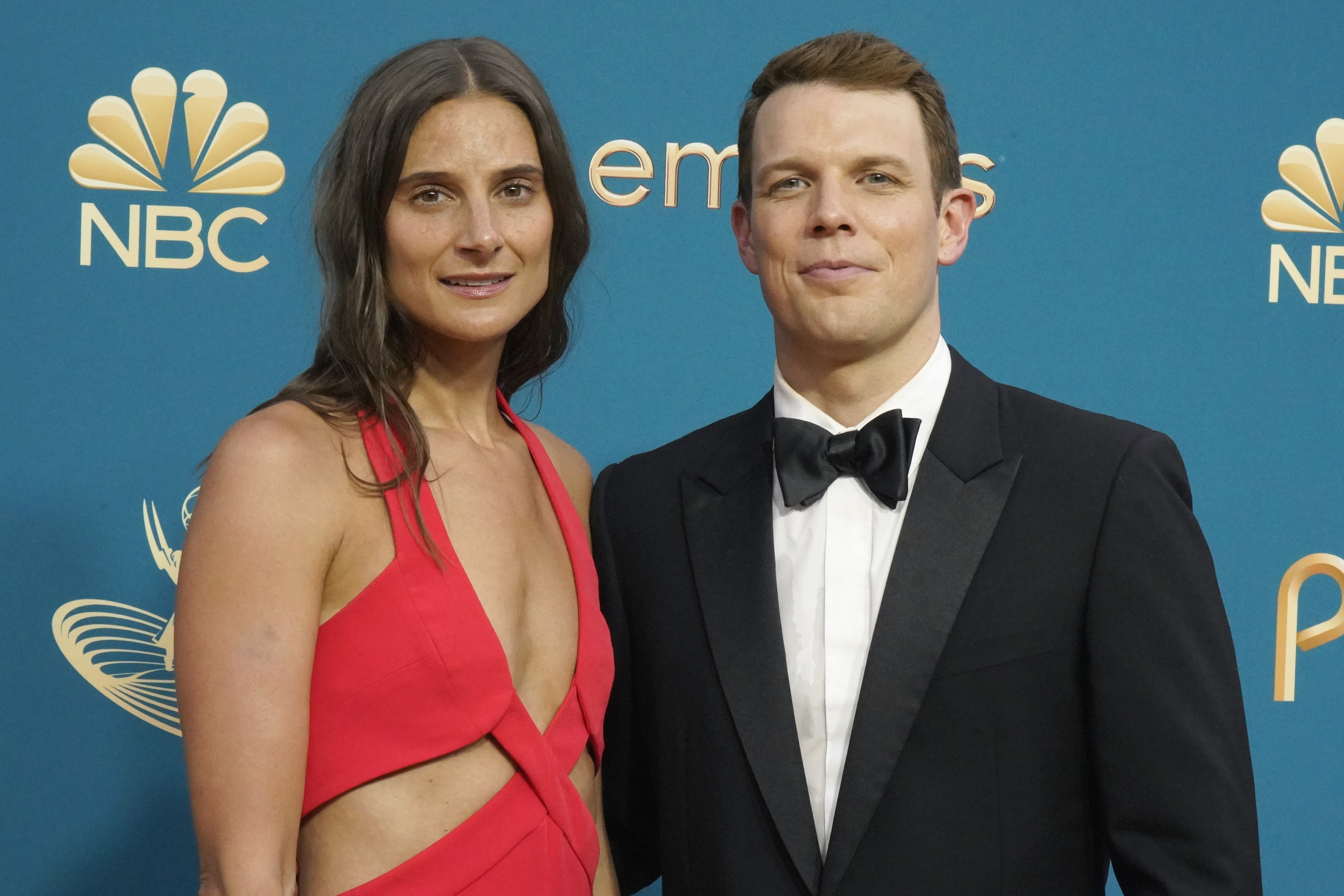 Lauren DeLeo and Jake Lacy at the 74th Annual Primetime Emmy Awards on September 12, 2022 | Source: Getty Images