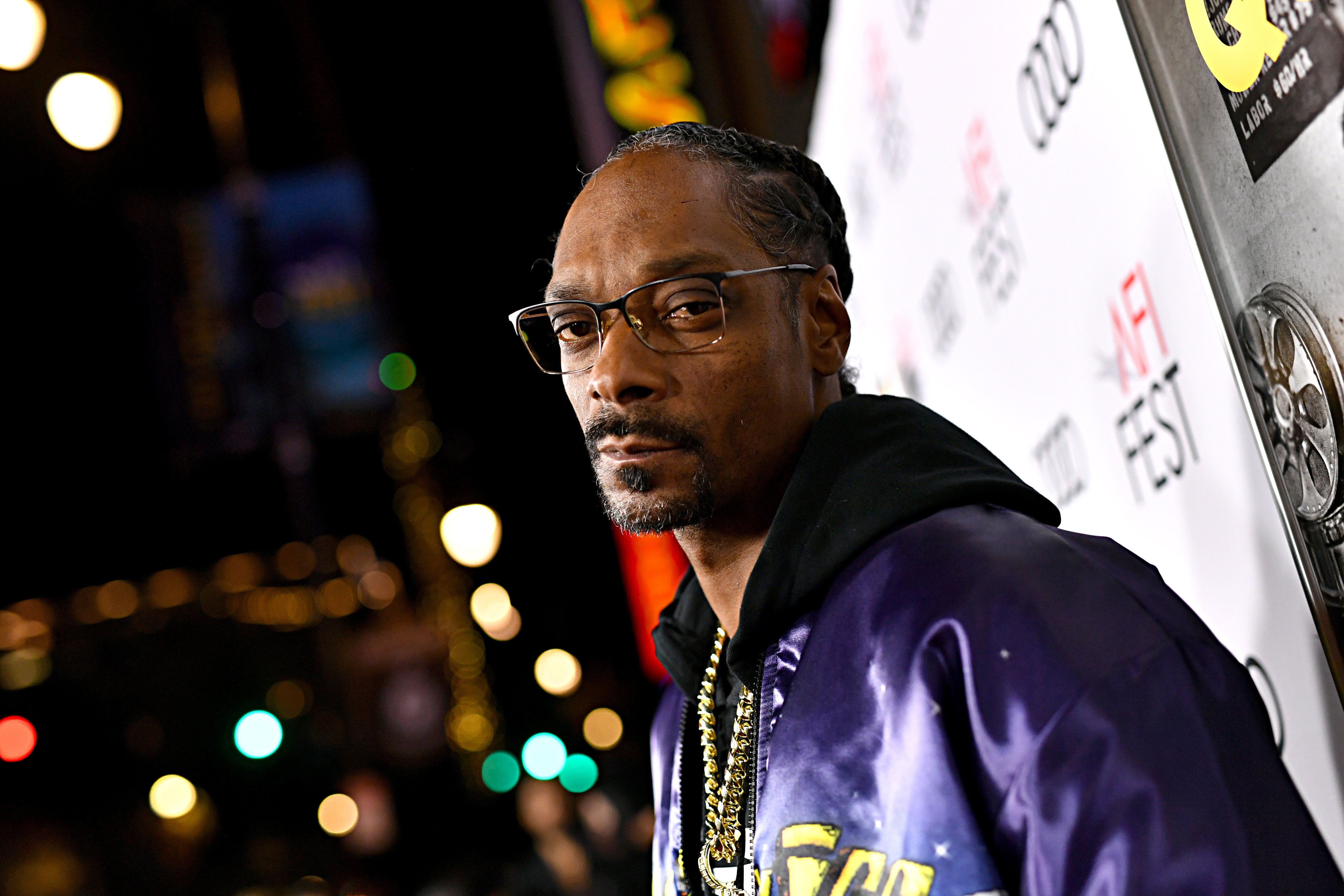 Snoop Dogg pictured at the "Queen & Slim" Premiere at AFI FEST 2019 on November 14, 2019 in Hollywood, California. | Source: Getty Images