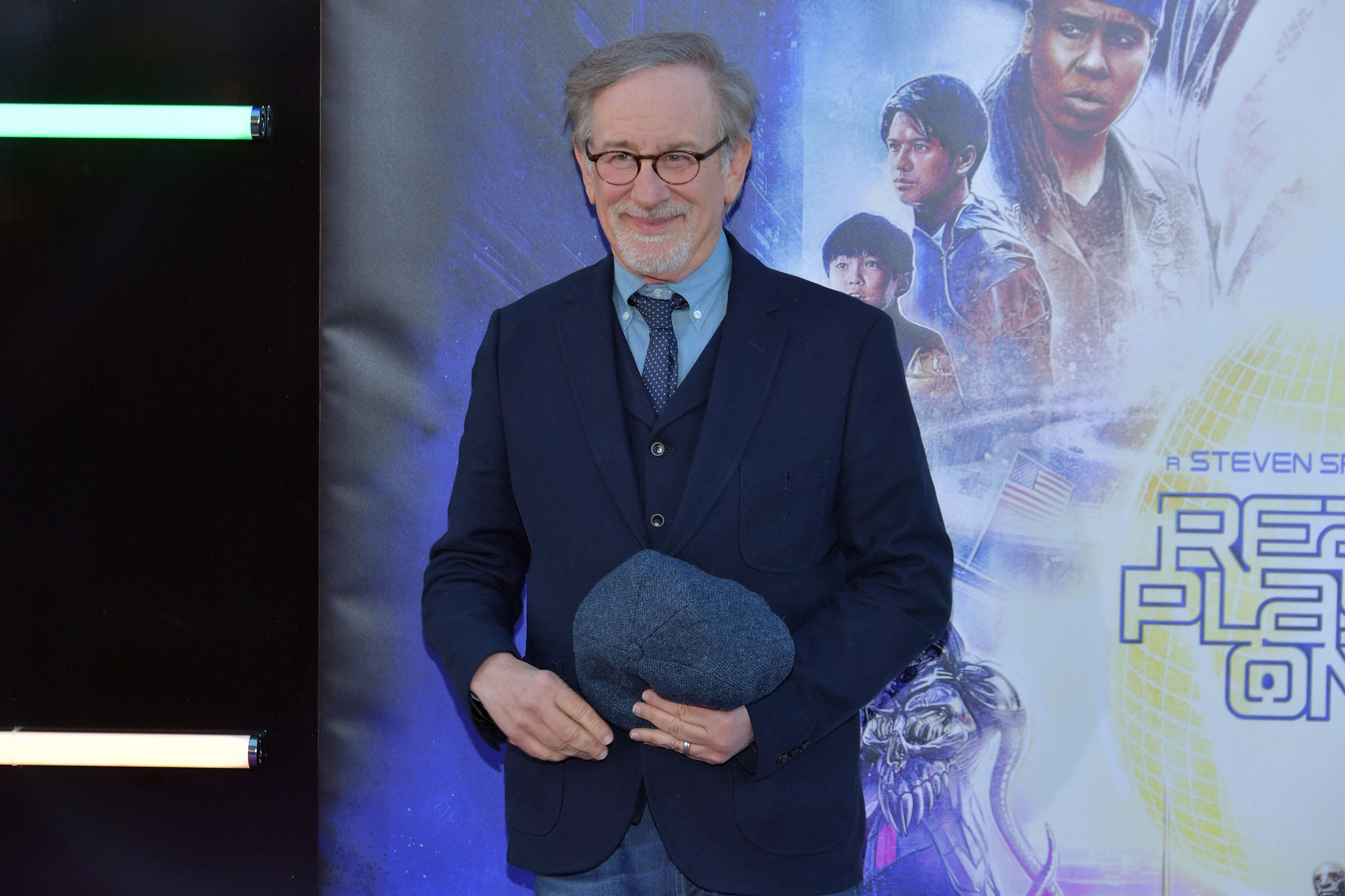 Steven Spielberg at the premiere of "Ready Player One" at Dolby Theatre on March 26, 2018 | Photo: Getty Images