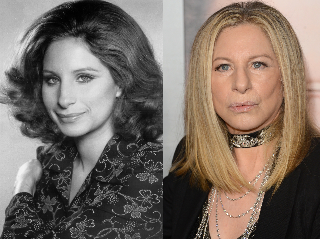 Barbara Streisand, circa 1980 | Barbara Streisand in 2012 | Source: Getty Images