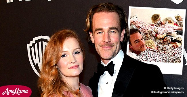 James Van Der Beek Reveals His Family Has Officially Entered Christmas ...