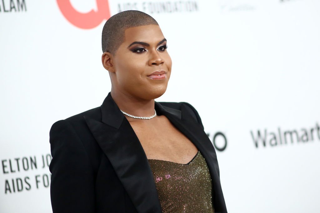 EJ Joshnson walks the red carpet at the Elton John AIDS Foundation Academy Awards Viewing Party on February 09, 2020. | Photo: Getty Images