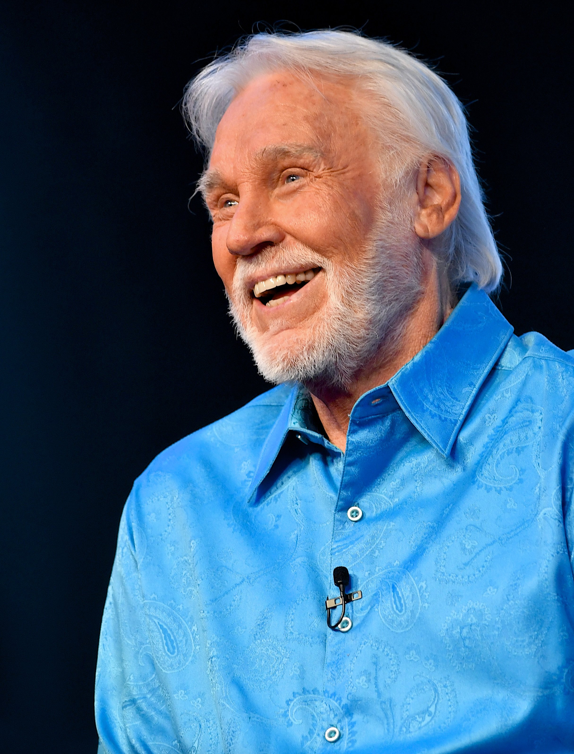 Kenny Rogers at WME on July 18, 2017, in Nashville, Tennessee. | Source: Getty Images.