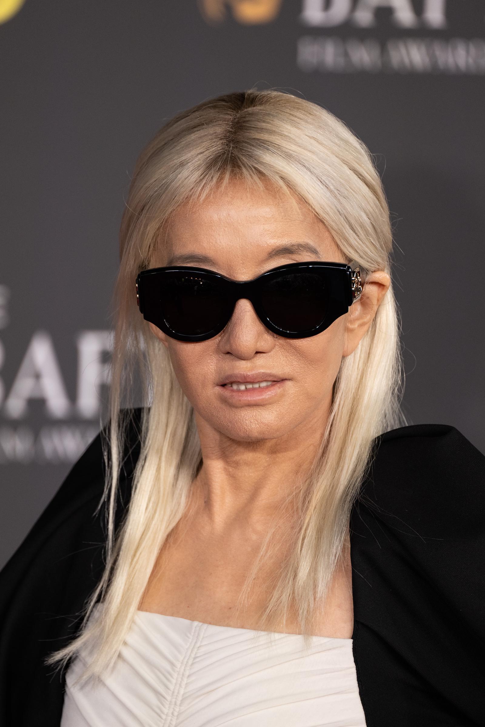 Vera Wang attends the 79th BAFTA Film Awards at The Royal Festival Hall on February 22, 2026, in London, England | Source: Getty Images