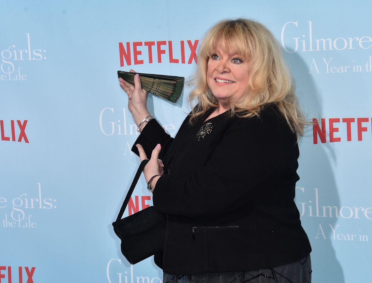 Sally Struthers attends the premiere of Netflix's "Gilmore Girls: A Year In The Life" at the Regency Bruin Theatre on November 18, 2016 in Los Angeles, California. | Source: Getty Images