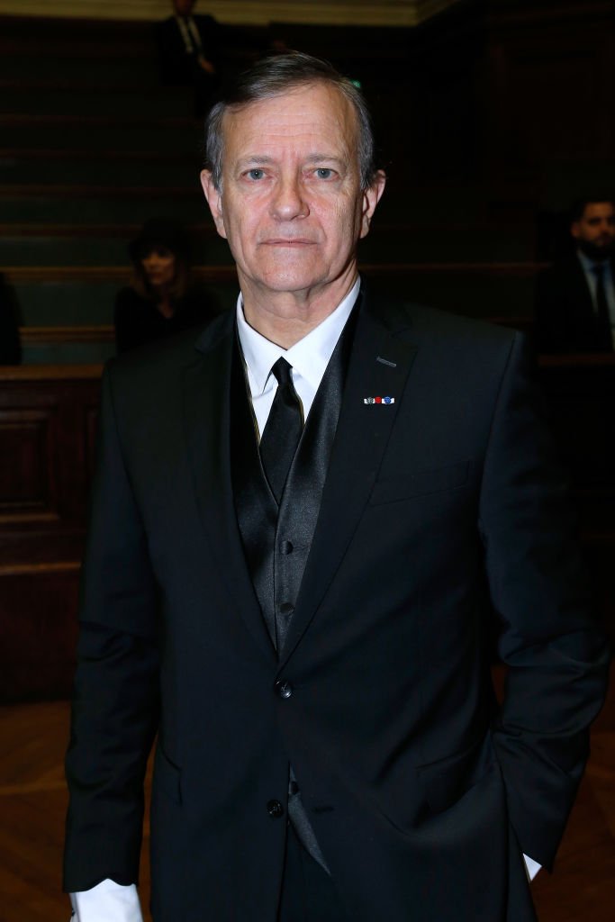Francis Huster le 29 janvier 2018 à Paris. l Source : Getty Images