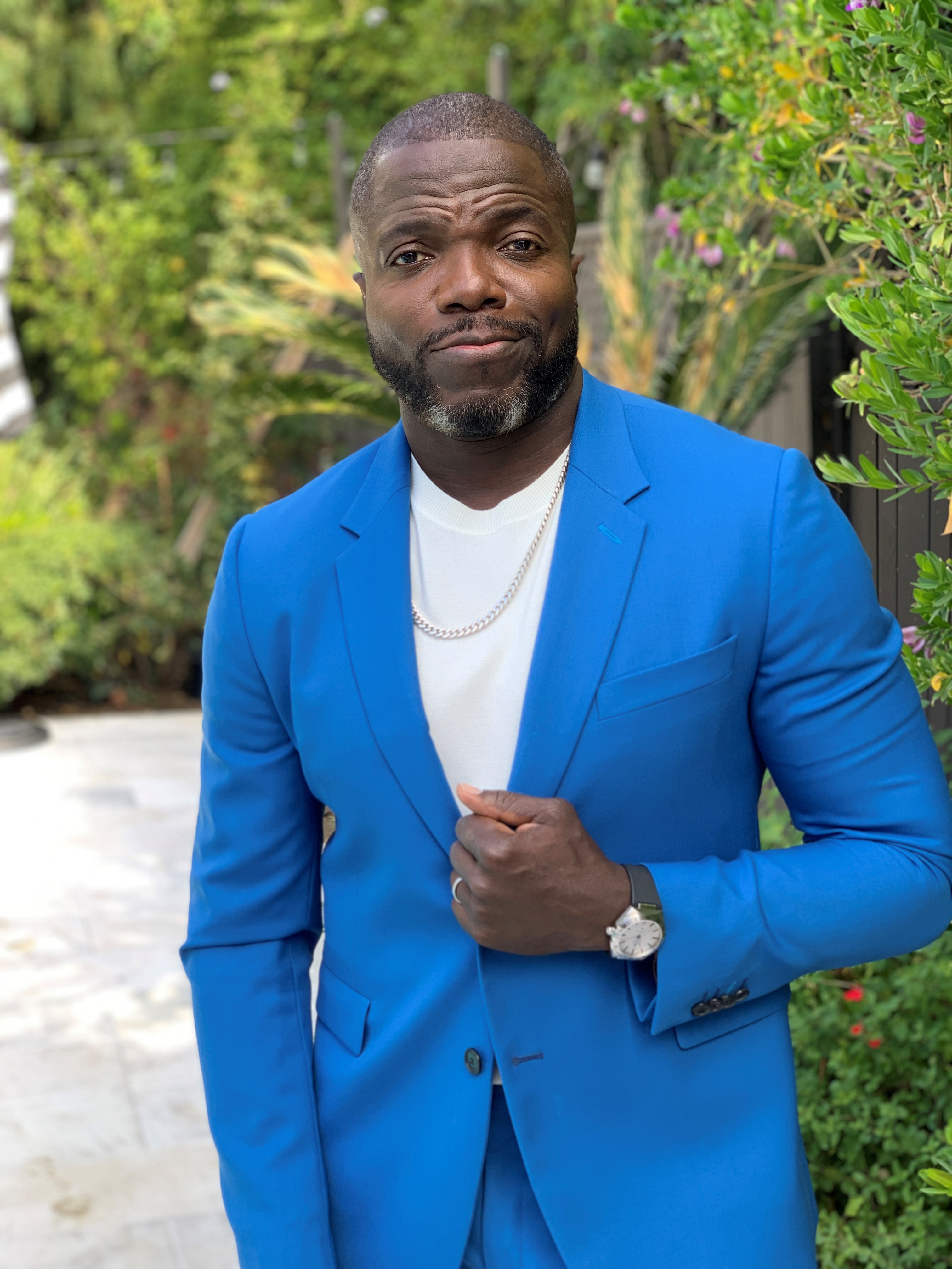 Reno Wilson gets ready for the 52nd NAACP Image Awards Virtual Experience on March 9, 2021 in Los Angeles, California. | Source: Getty Images