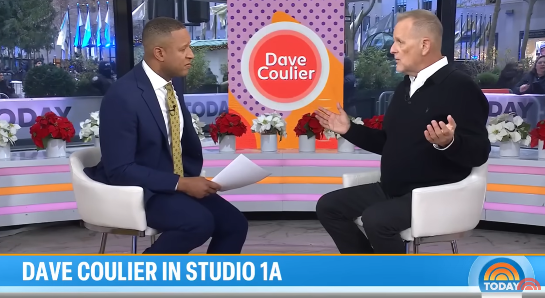 Dave Coulier speaks with Craig Melvin about the emotional impact of facing a second cancer diagnosis within a year, as posted on December 2, 2025 | Source: YouTube/TODAY