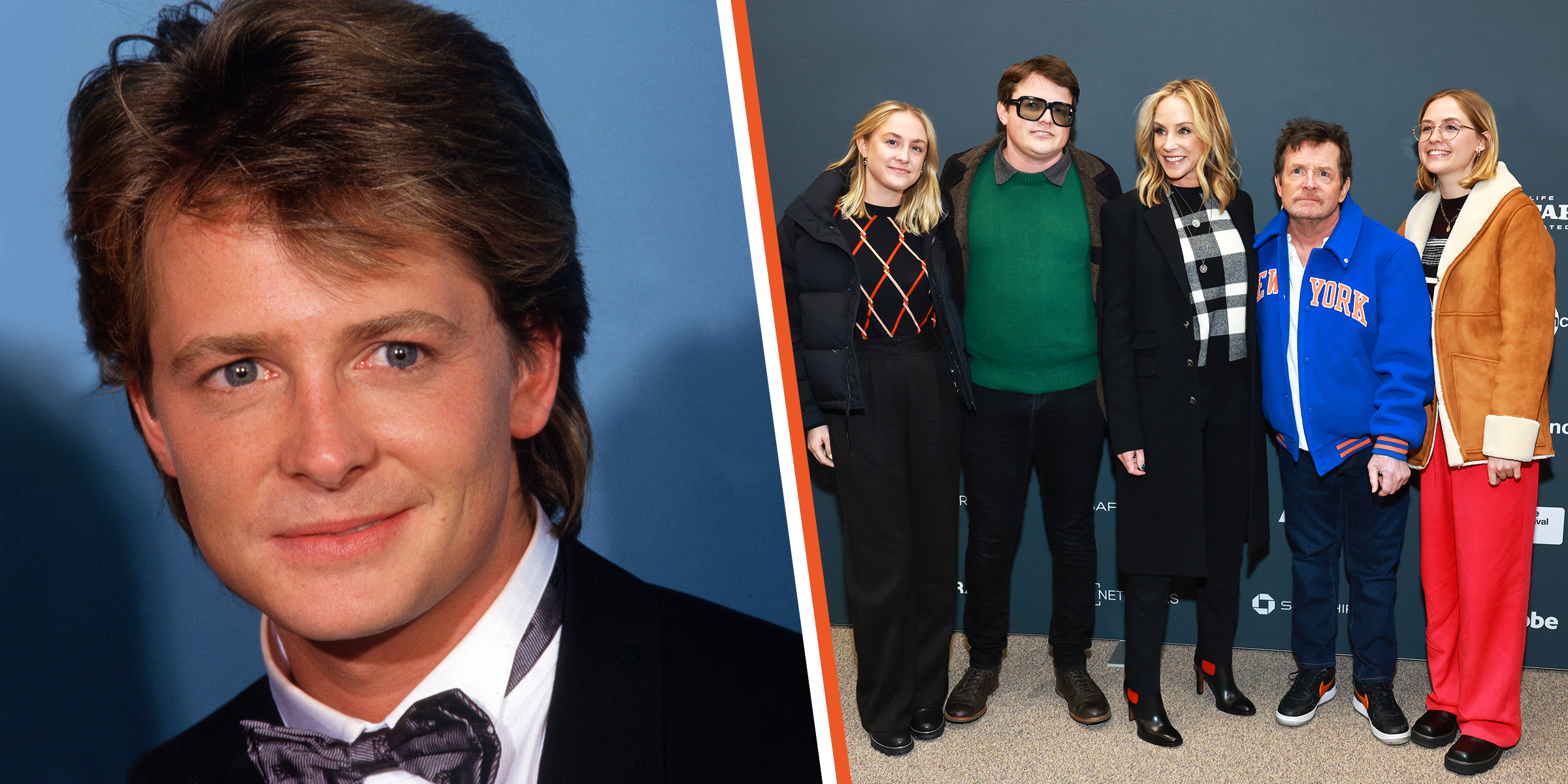 Michael J Fox | Michael J Fox con su familia | Foto: Getty Images