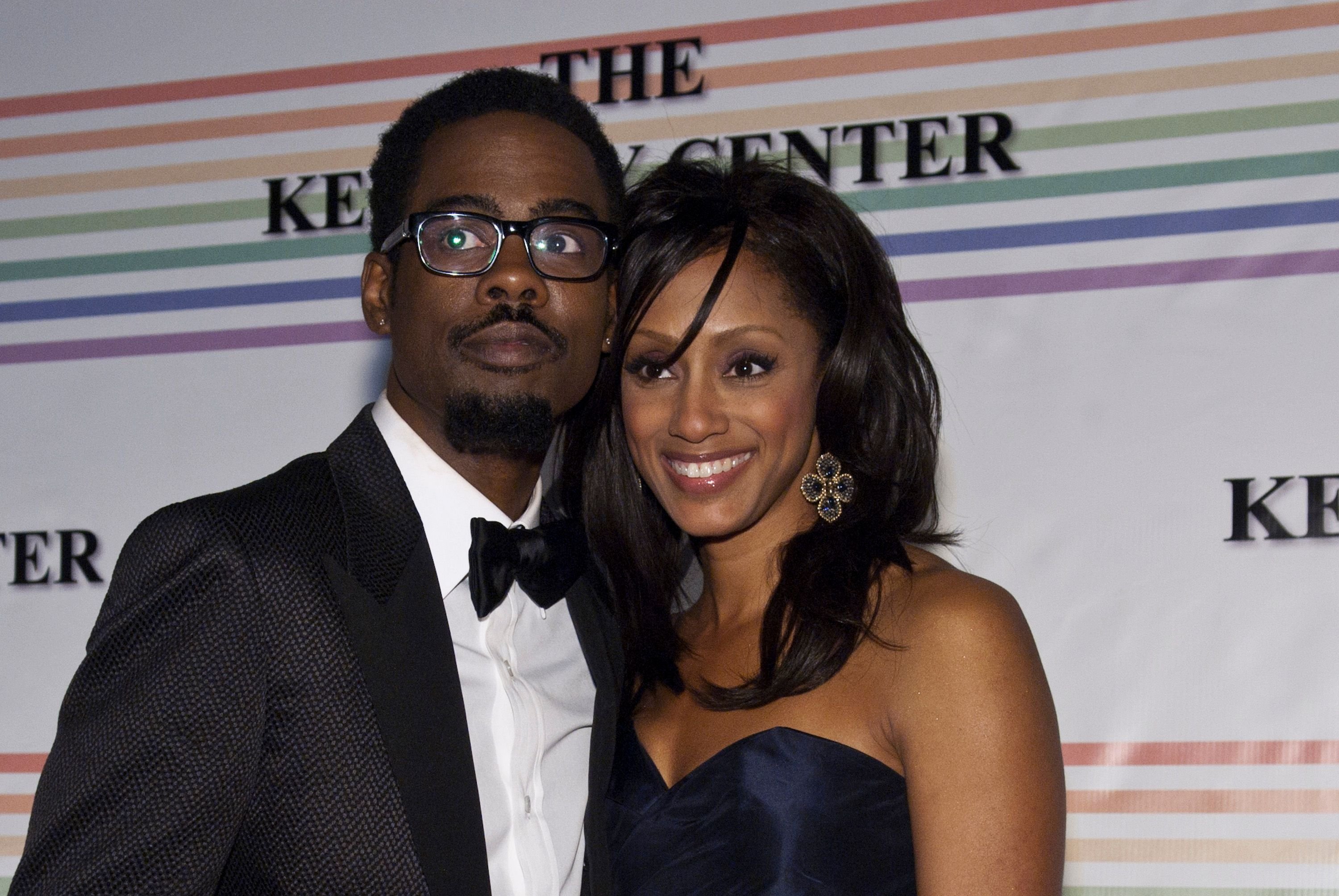 Chris Rock and Malaak Rock attend the 33rd Annual Kennedy Center Honors at the Kennedy Center Hall of States on December 5, 2010 in Washington, DC. | Source: Getty Images