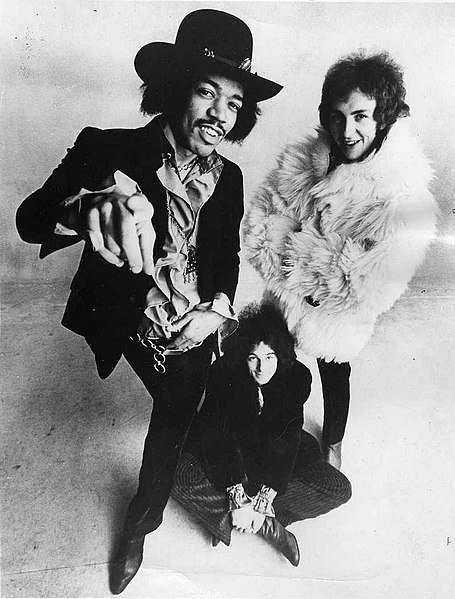 The  Jimi Hendrix Experience in 1968 | Source: Wikimedia Commons/ Warner/Reprise Records/ Public domain