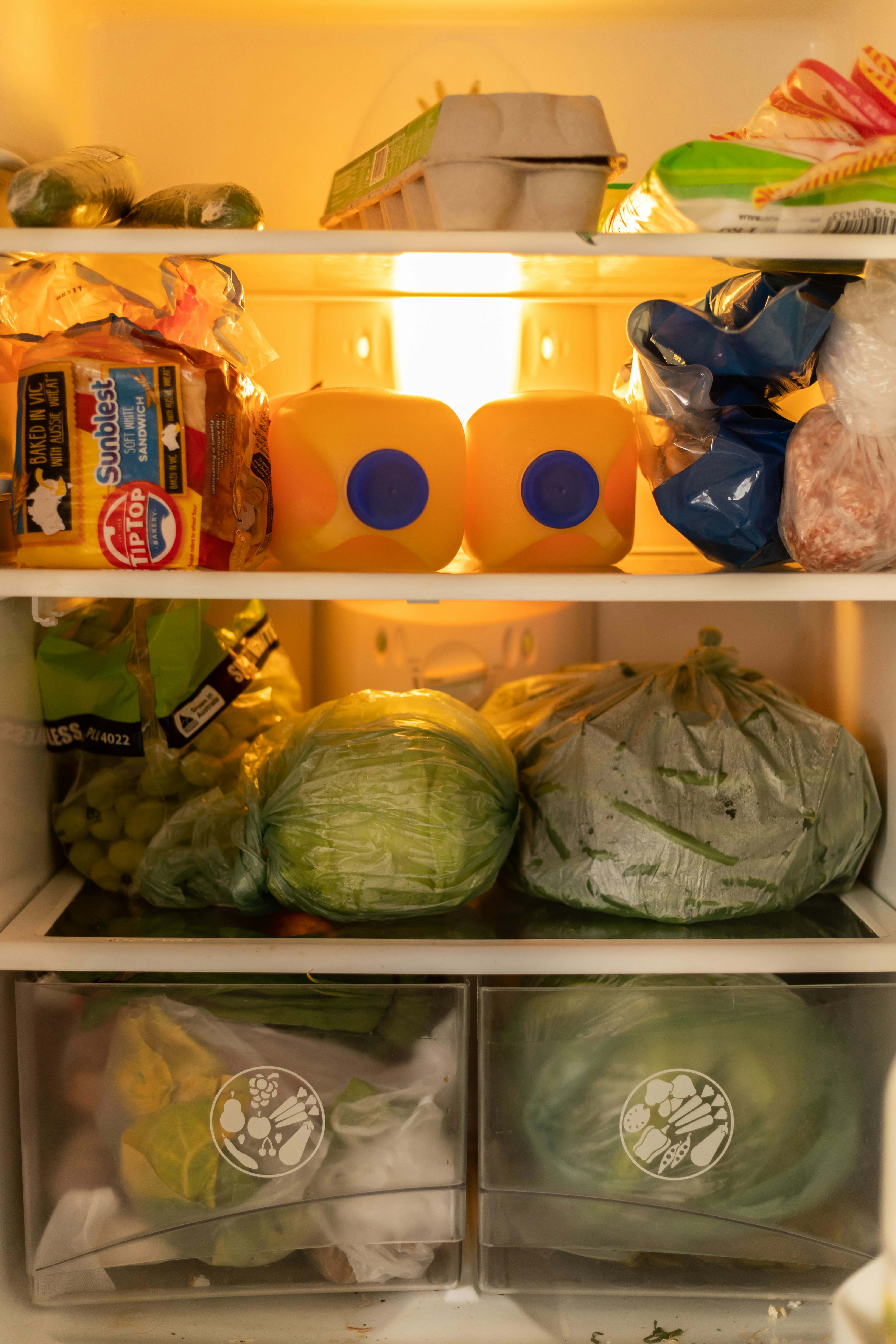 A stocked fridge | Source: Unsplash