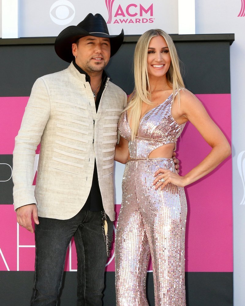 Jason Aldean, Brittany Kerr at the Academy of Country Music Awards 2017 at T-Mobile Arena on April 2, 2017 in Las Vegas, NV |Shutterstock