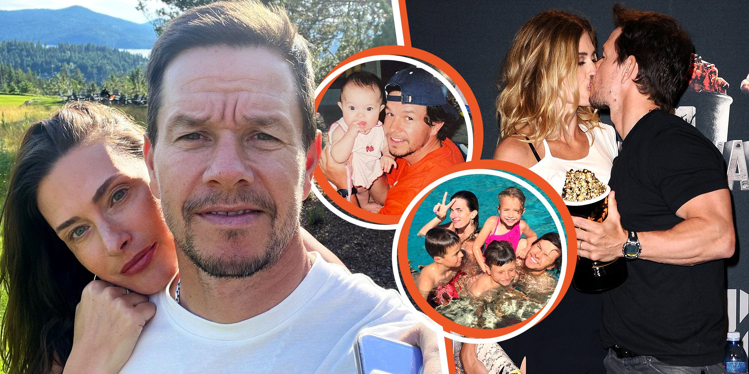 Mark and Rhea Wahlberg | Mark Wahlberg and his daughter | Mark Wahlberg and his children | Mark and Rhea Wahlberg | Source: instagram.com/markwahlberg | Getty Images 