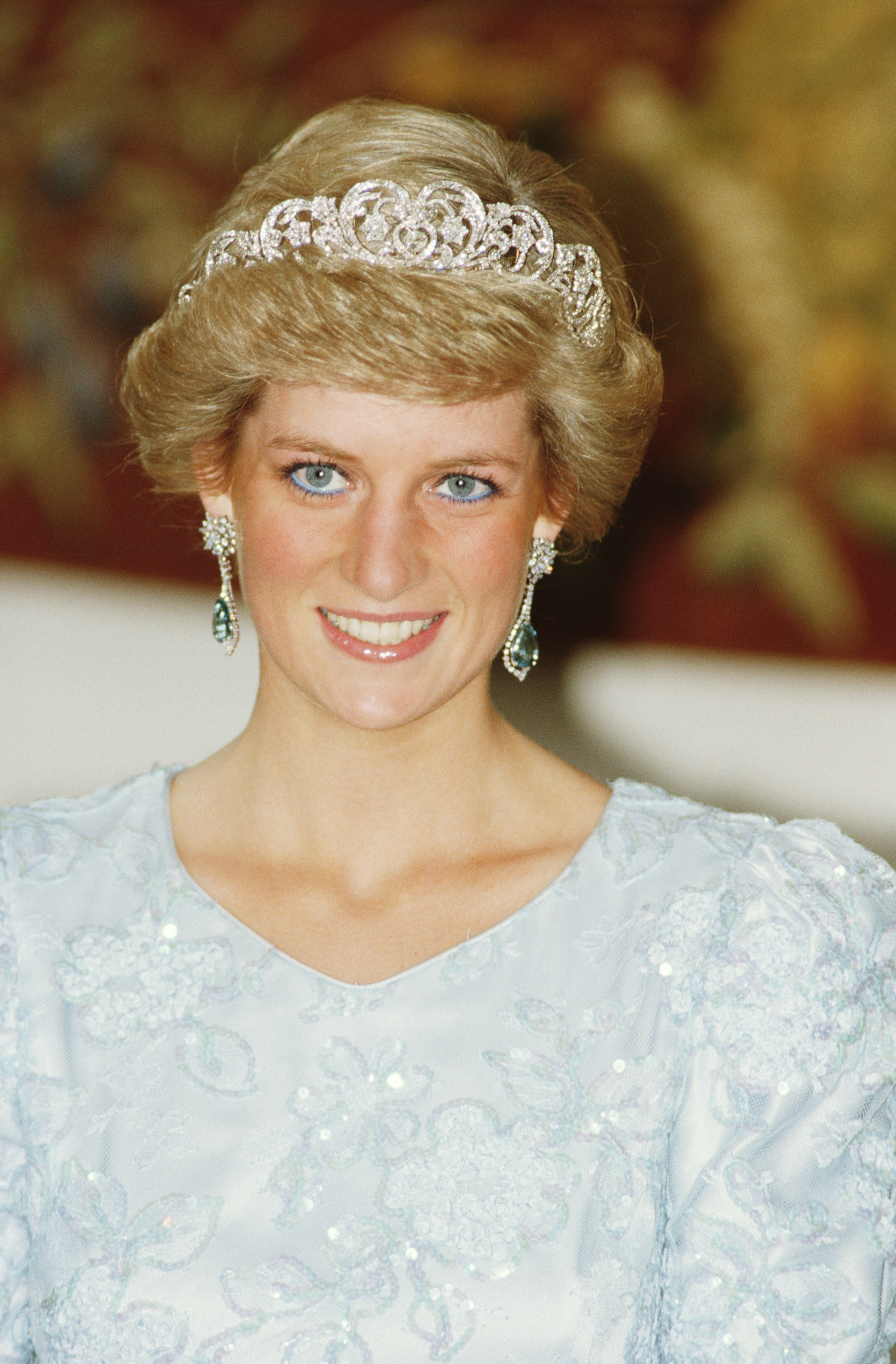 Princess Diana at a banquet in Munich in November 1987 | Source: Getty Images