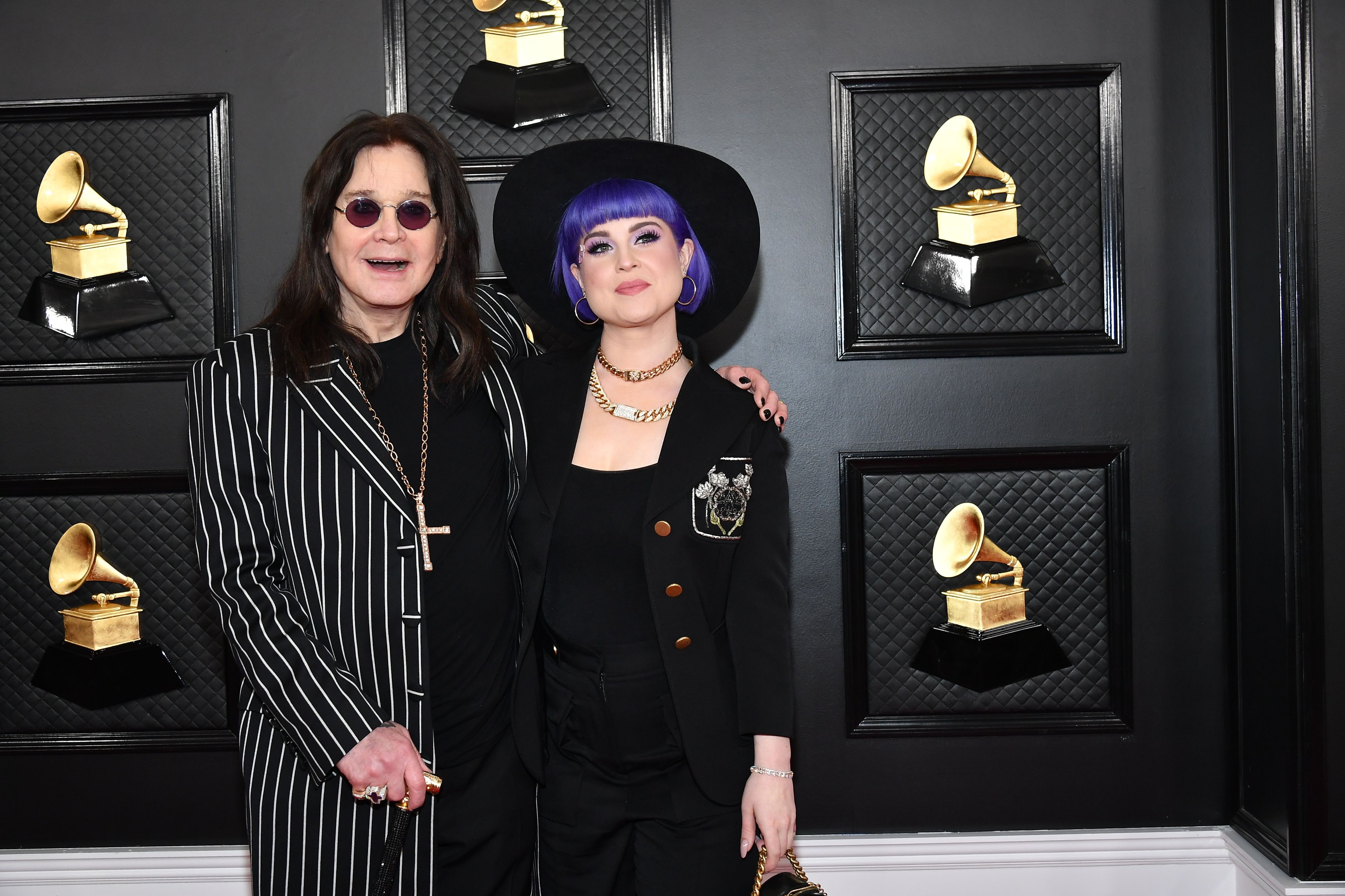 Ozzy and Kelly Osbourne attend the 62nd Annual GRAMMY Awards at Staples Center on January 26, 2020, in Los Angeles, California | Source: Getty Images