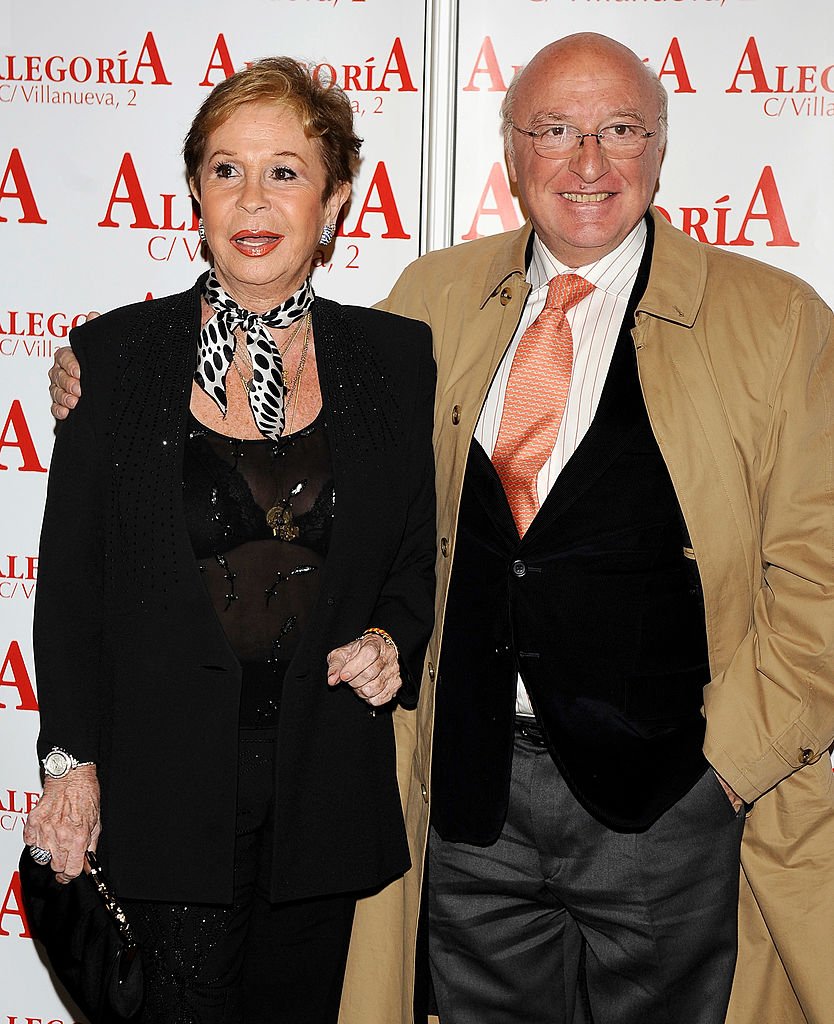  Lina Morgan y Raúl Sender.| Fuente: Getty Images