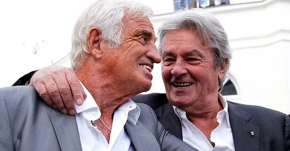 Jean-Paul Belmondo et Alain Delon | Photo : Getty Images