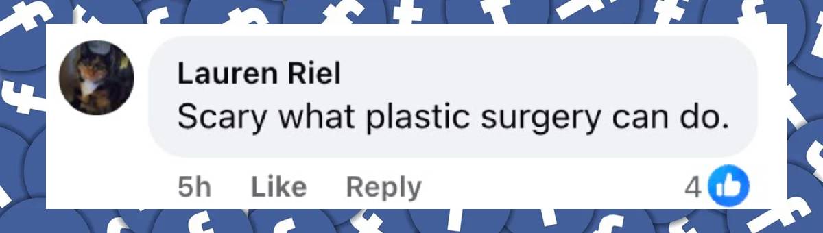 A netizen's comment on Kelly Osbourne, dated February 2, 2026 | Source: Facebook/EntertainmentTonight