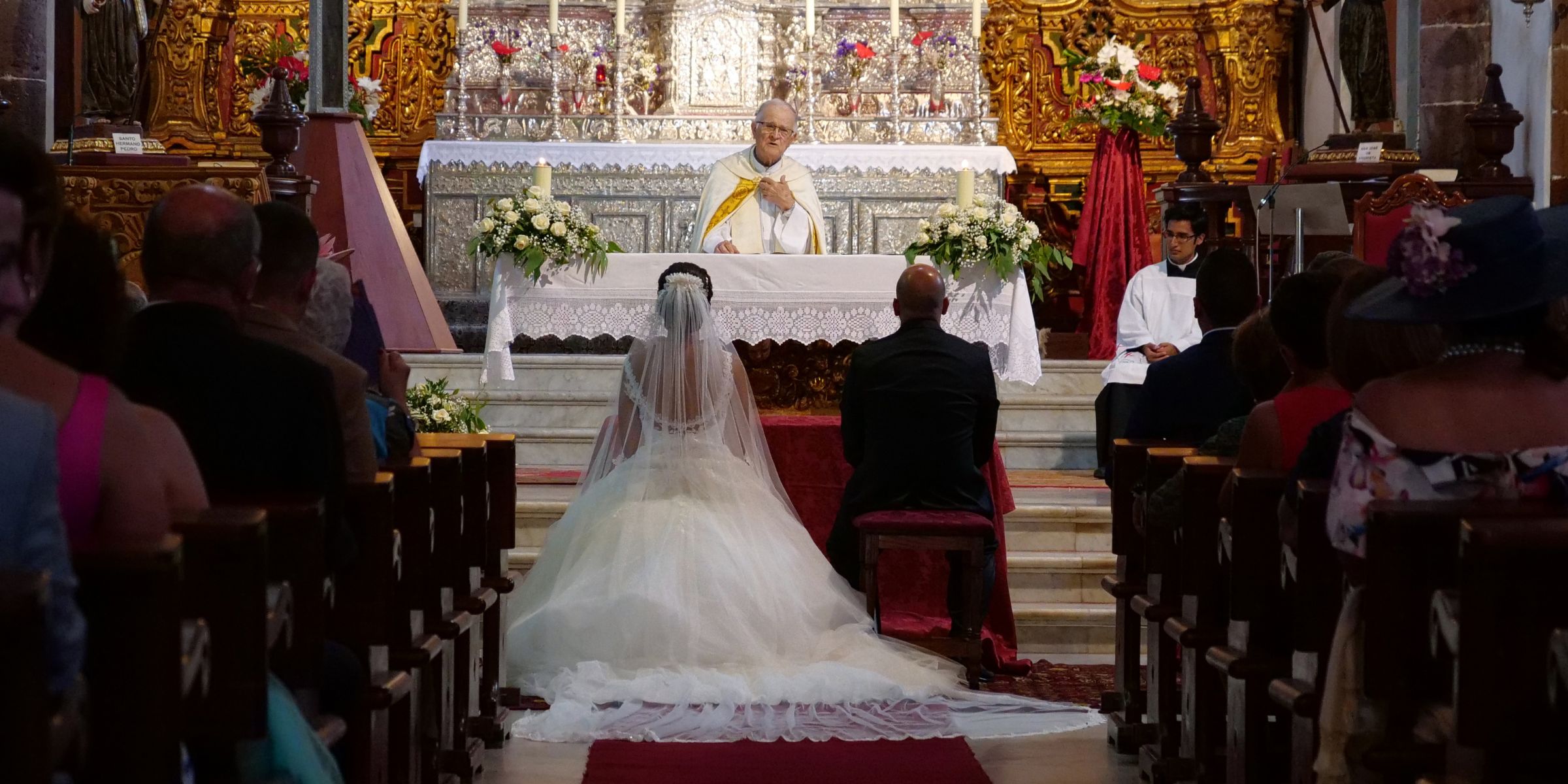 A couple at their wedding | Source: Shutterstock