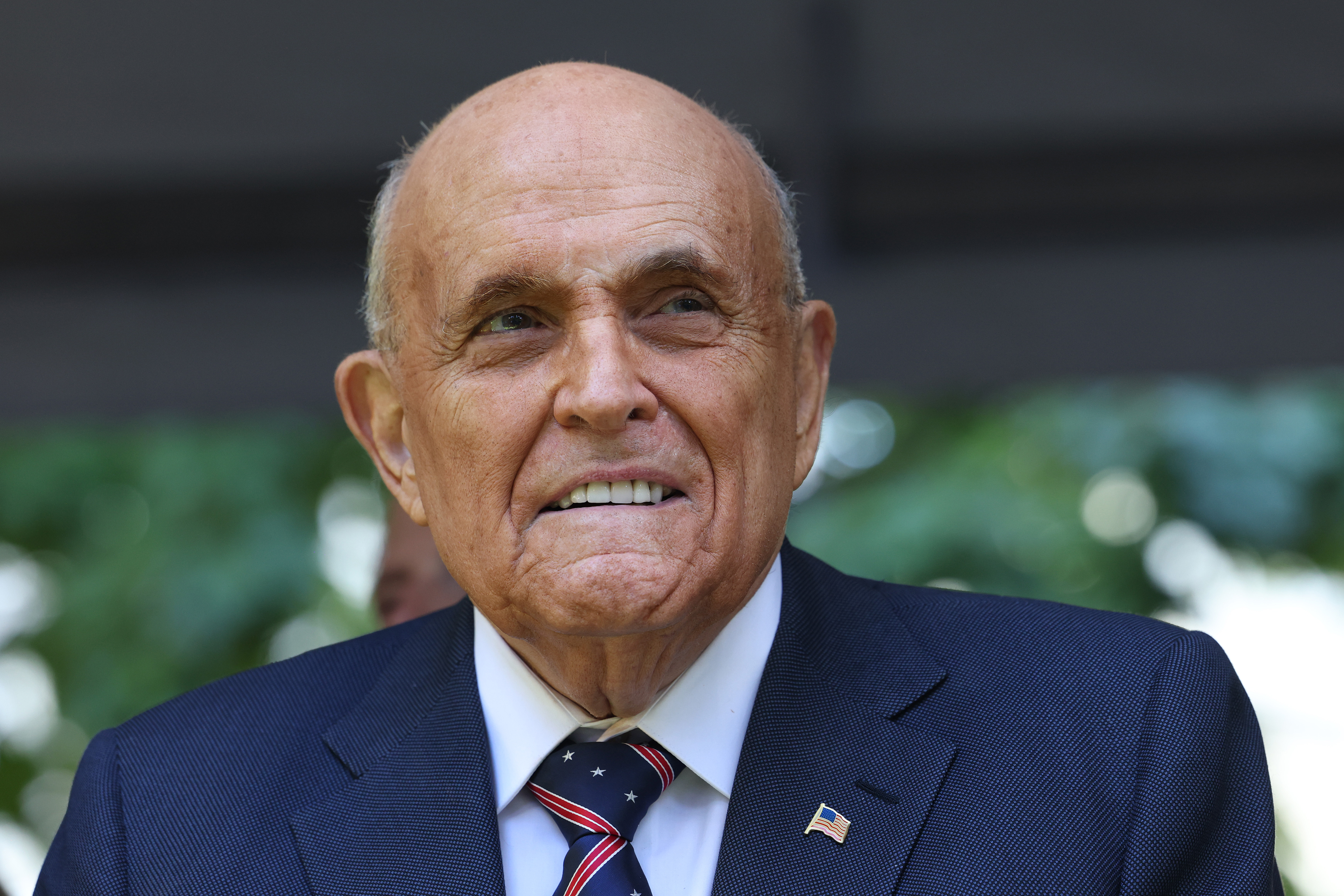 Former NYC Mayor Rudy Giuliani in New York on September 11, 2024. | Source: Getty Images
