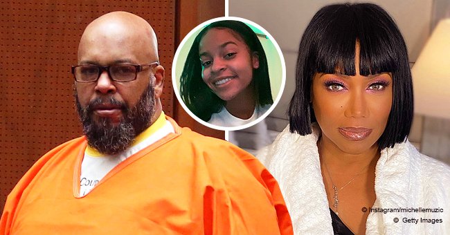 Suge Knight's Ex Michel'le Shows Their Daughter Bailei without Braces ...