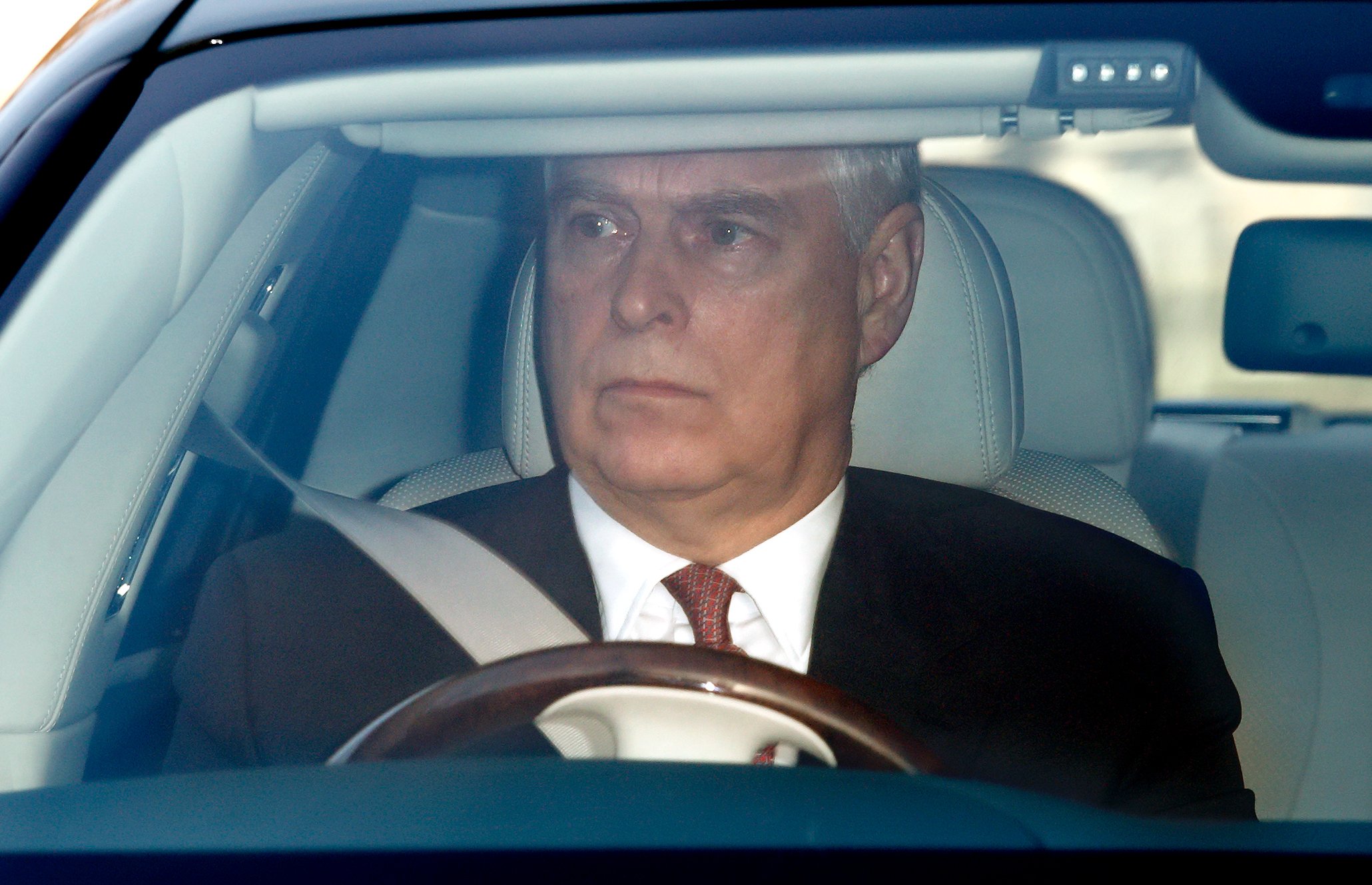 Prince Andrew during a Christmas lunch for members of the Royal Family at Buckingham Palace on December 18, 2019 in London, England. / Source: Getty Images