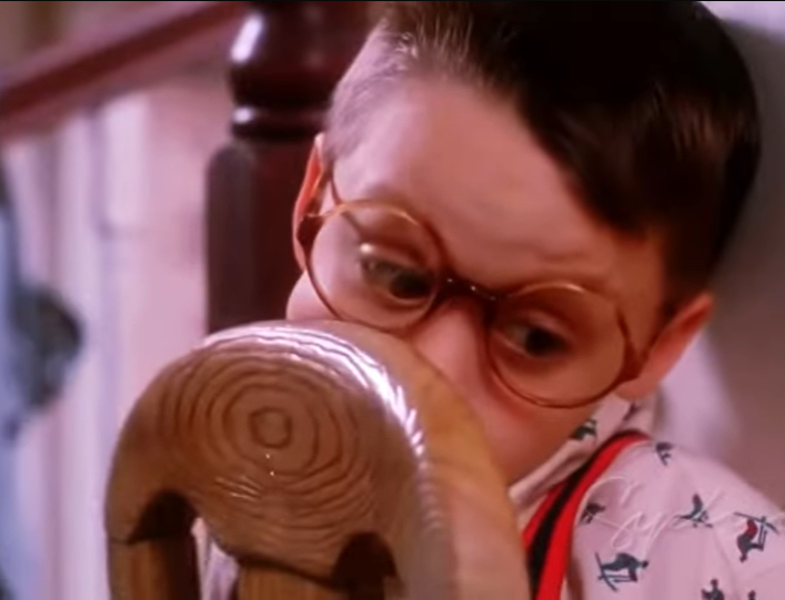 Kieran Culkin as Fuller McCallister in "Home Alone," from a video dated December 25, 2022 | Source: YouTube/@sxdedxts