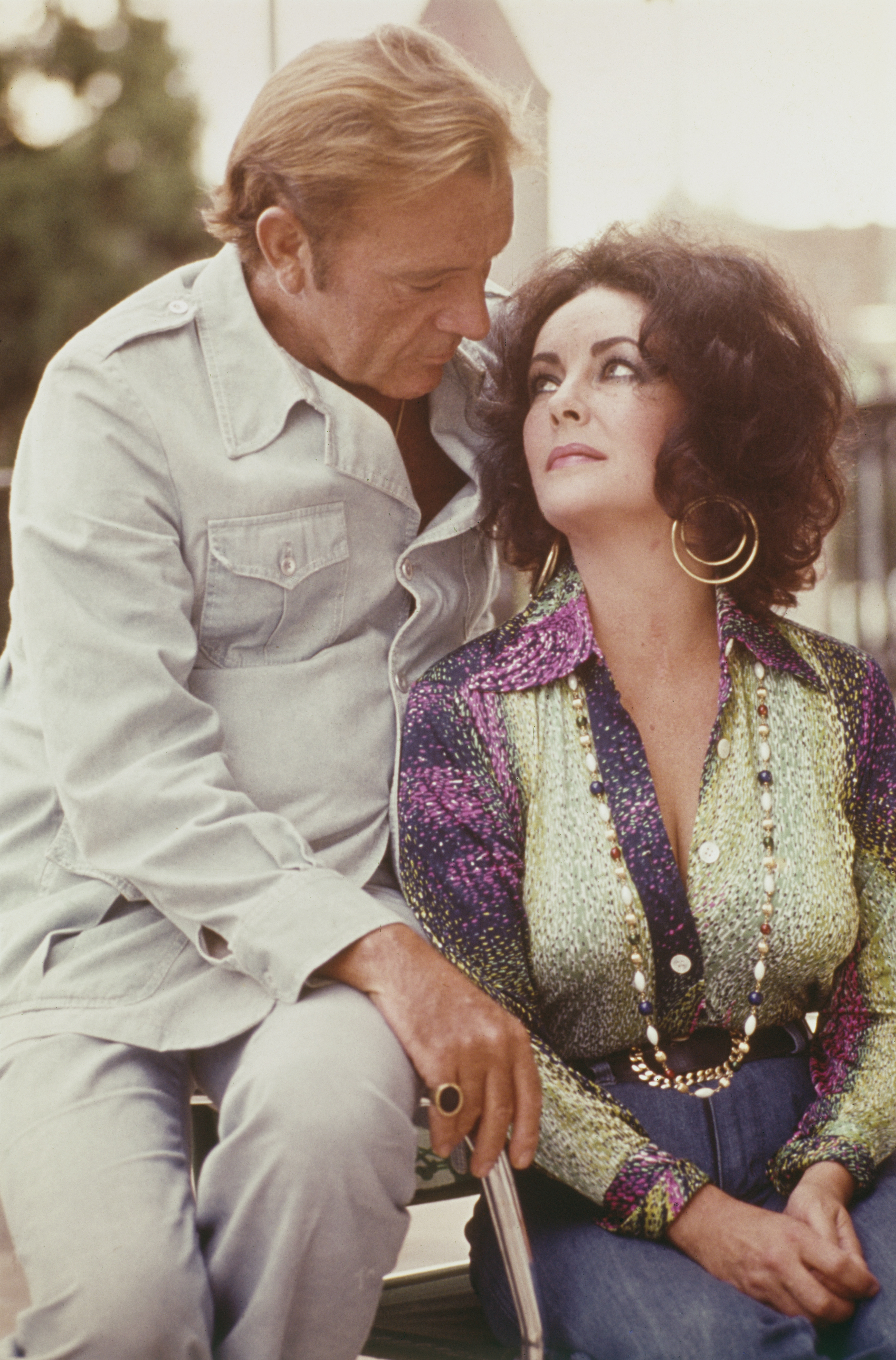 Elizabeth Taylor and Richard Burton in 1980. | Source: Getty Images