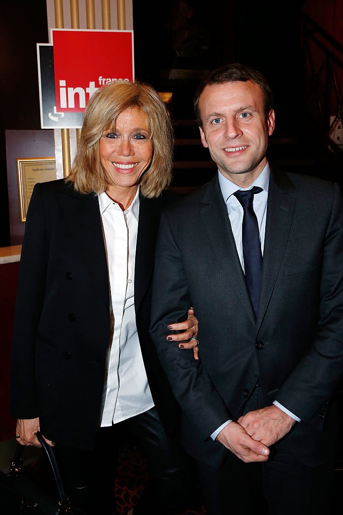 Brigitte et Emmanuel Macron. ǀ Source : Getty Images