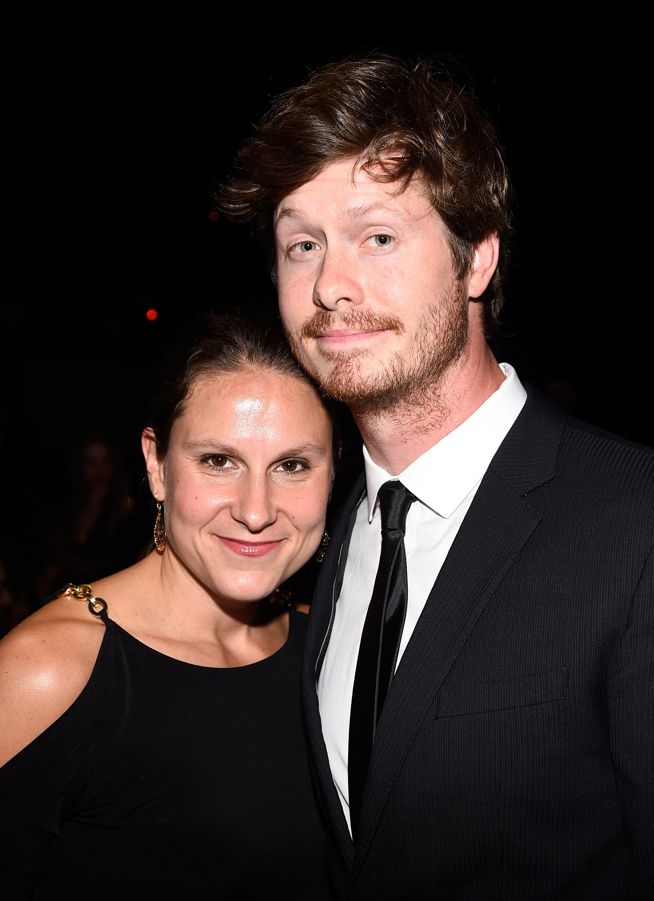 Emma Nesper and Anders Holm at The Comedy Central Roast of Justin Bieber hosted at Sony Pictures Studios on March 14, 2015, in Los Angeles, California | Source: Getty Images