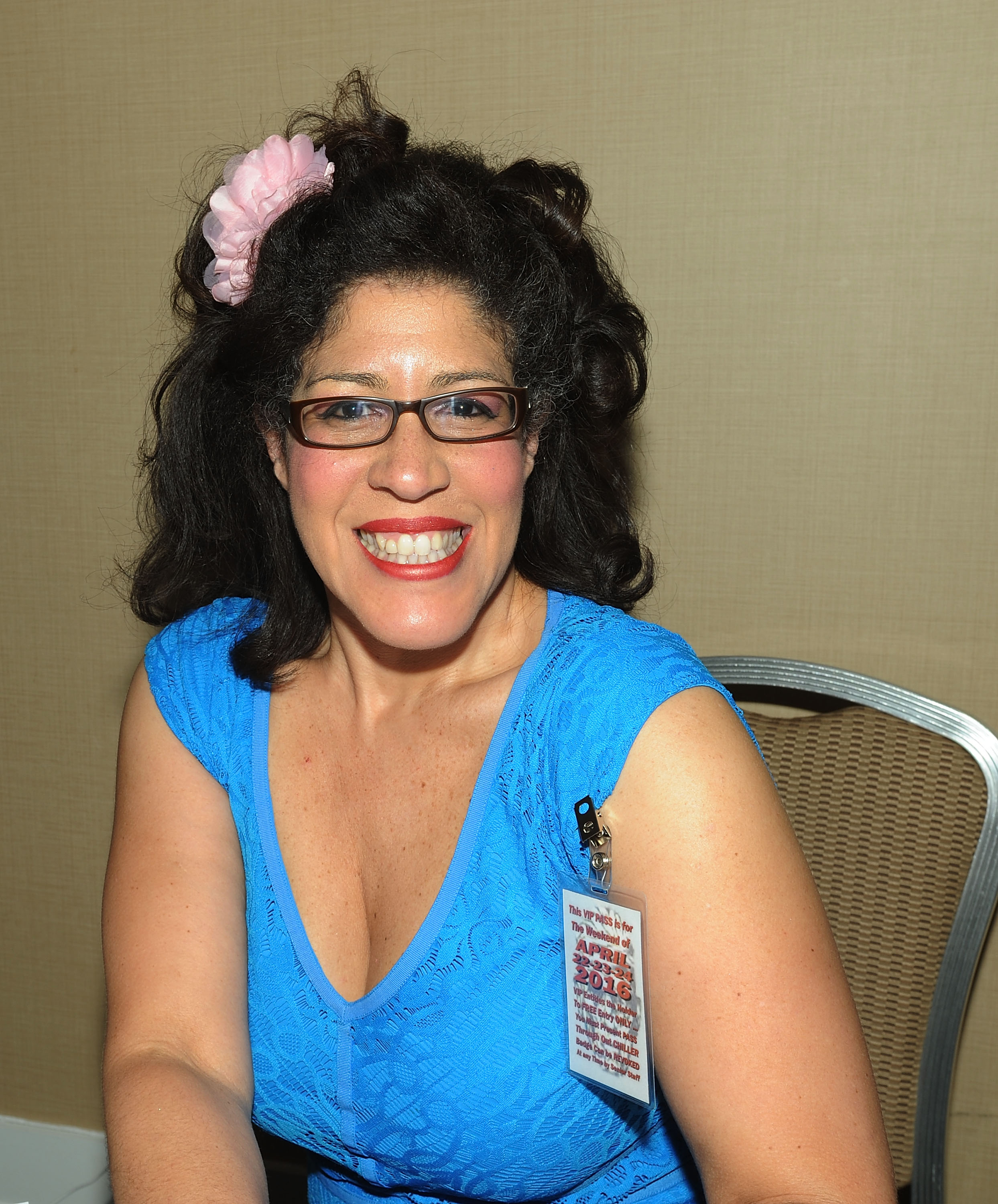 Rain Pryor attends the 2016 Chiller Theater Expo at Parsippany Hilton on April 22, 2016, in Parsippany, New Jersey. | Source: Getty Images