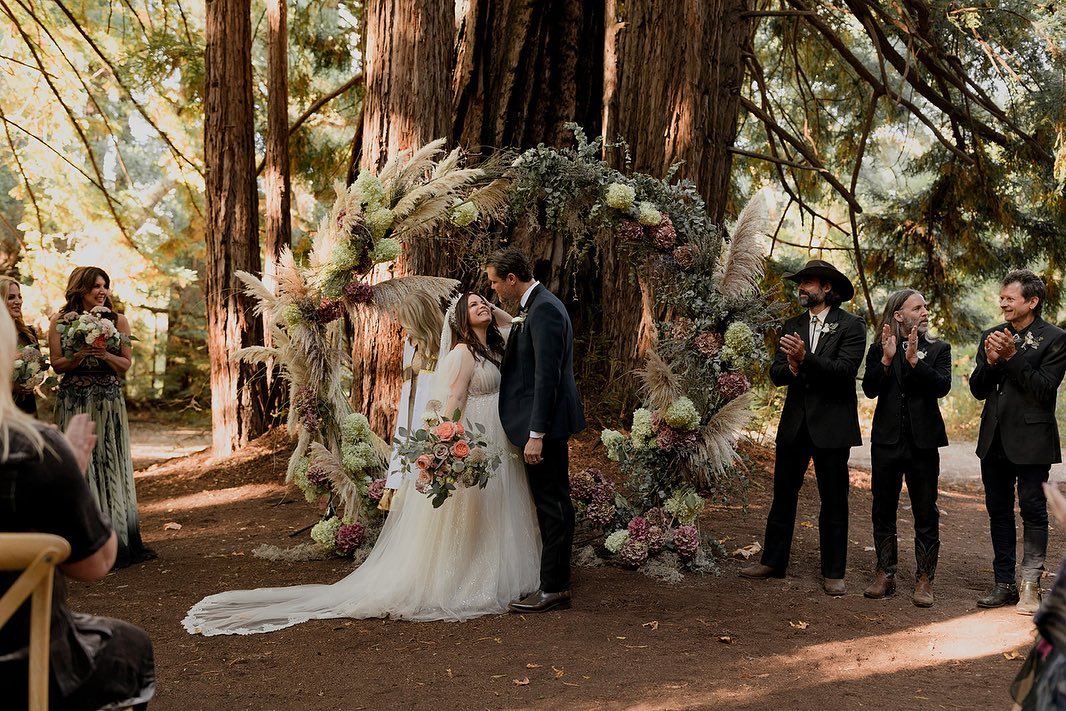 The forest ceremony gave the couple's wedding an intimate, cinematic feeling. For fans who had watched Combs survive public highs and lows, the happiness felt especially earned. | Source: Instagram/thehmc