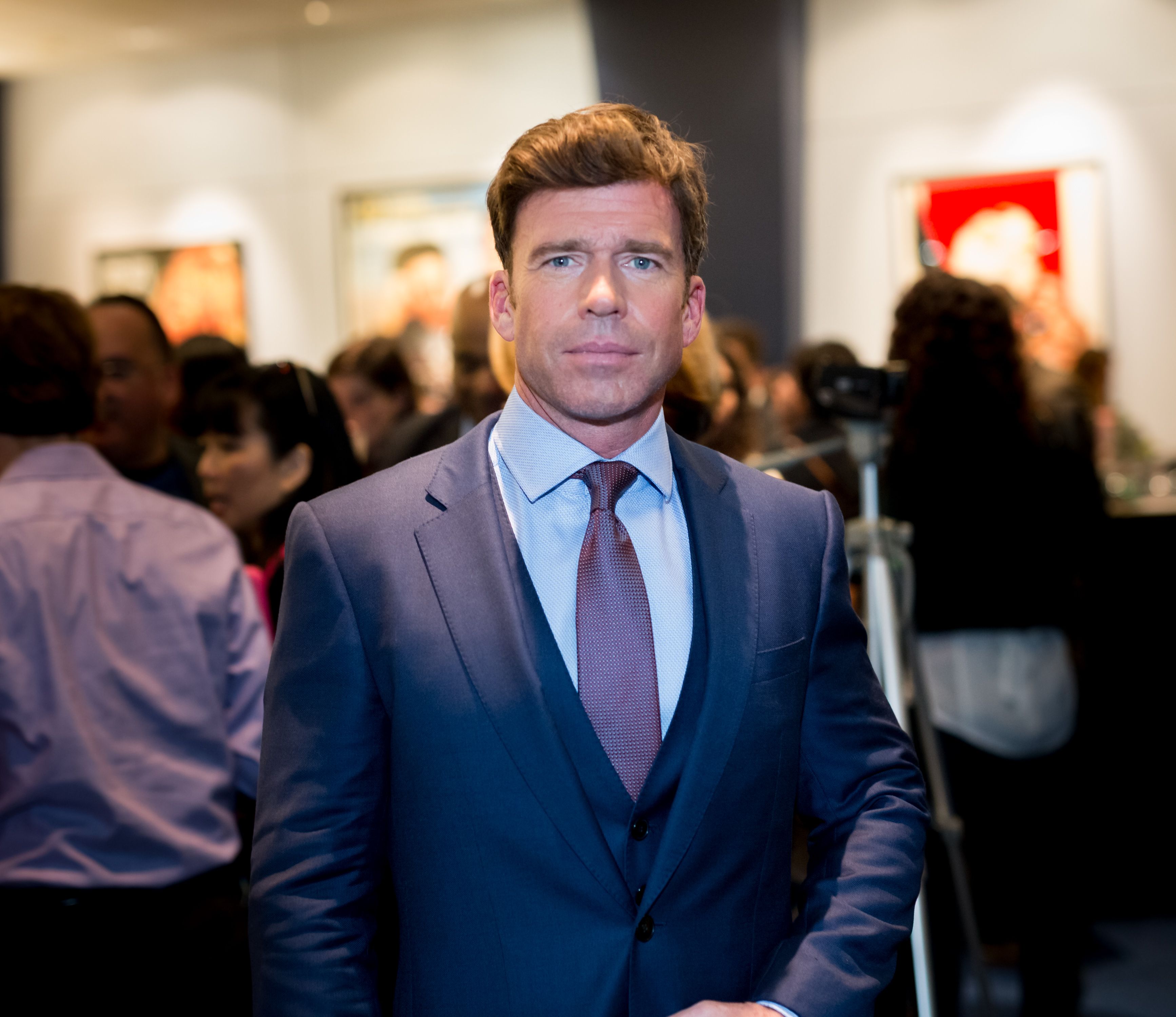 Taylor Sheridan during the Writers Guild's Beyond Words 2017 reception at Writers Guild Theater on February 9, 2017 in Beverly Hills, California. | Source: Getty Images