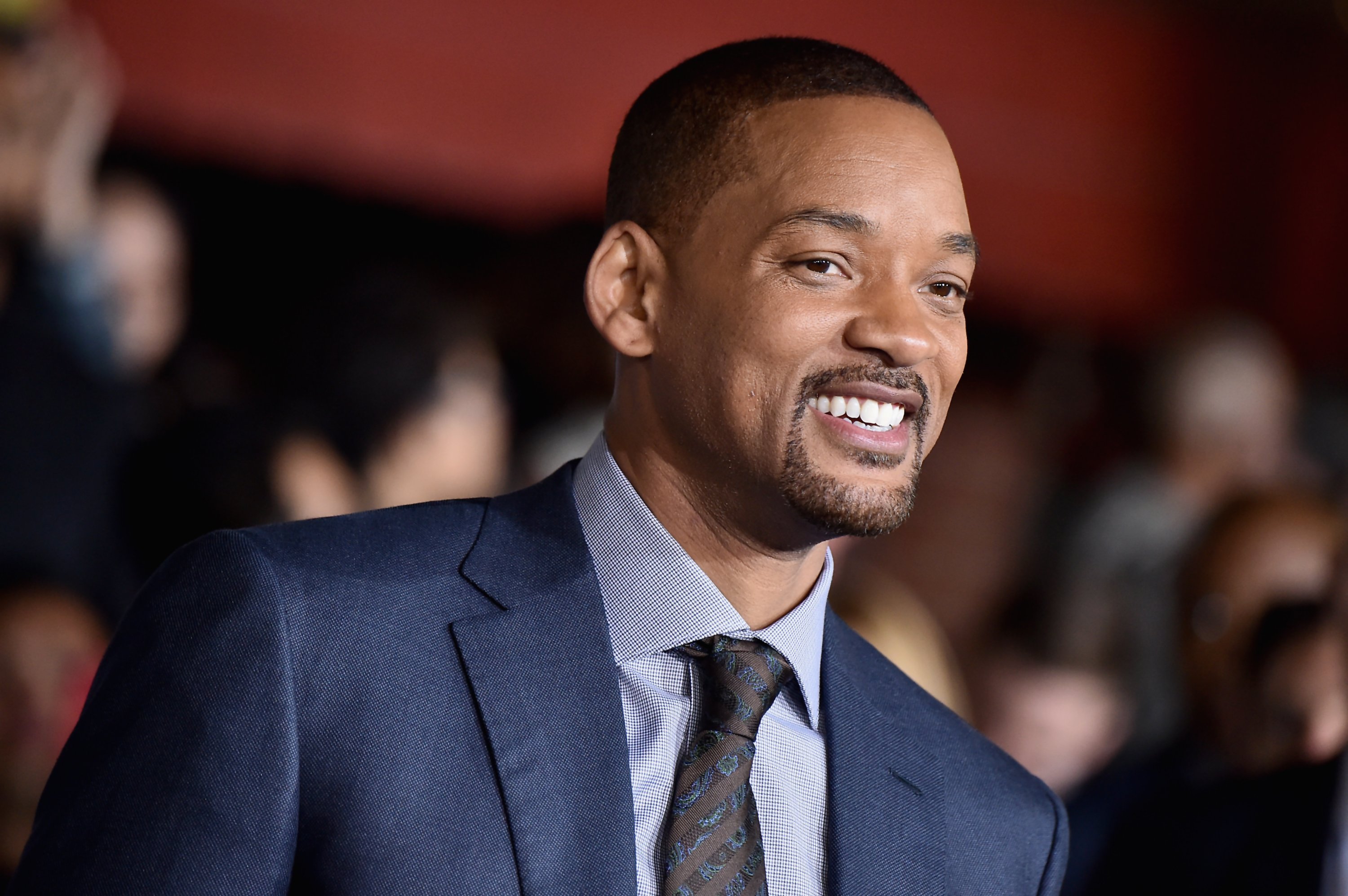 Will Smith at the Premiere Of Netflix's "Bright" at Regency Village Theatre on December 13, 2017 in Westwood, California. | Source: Getty Images 