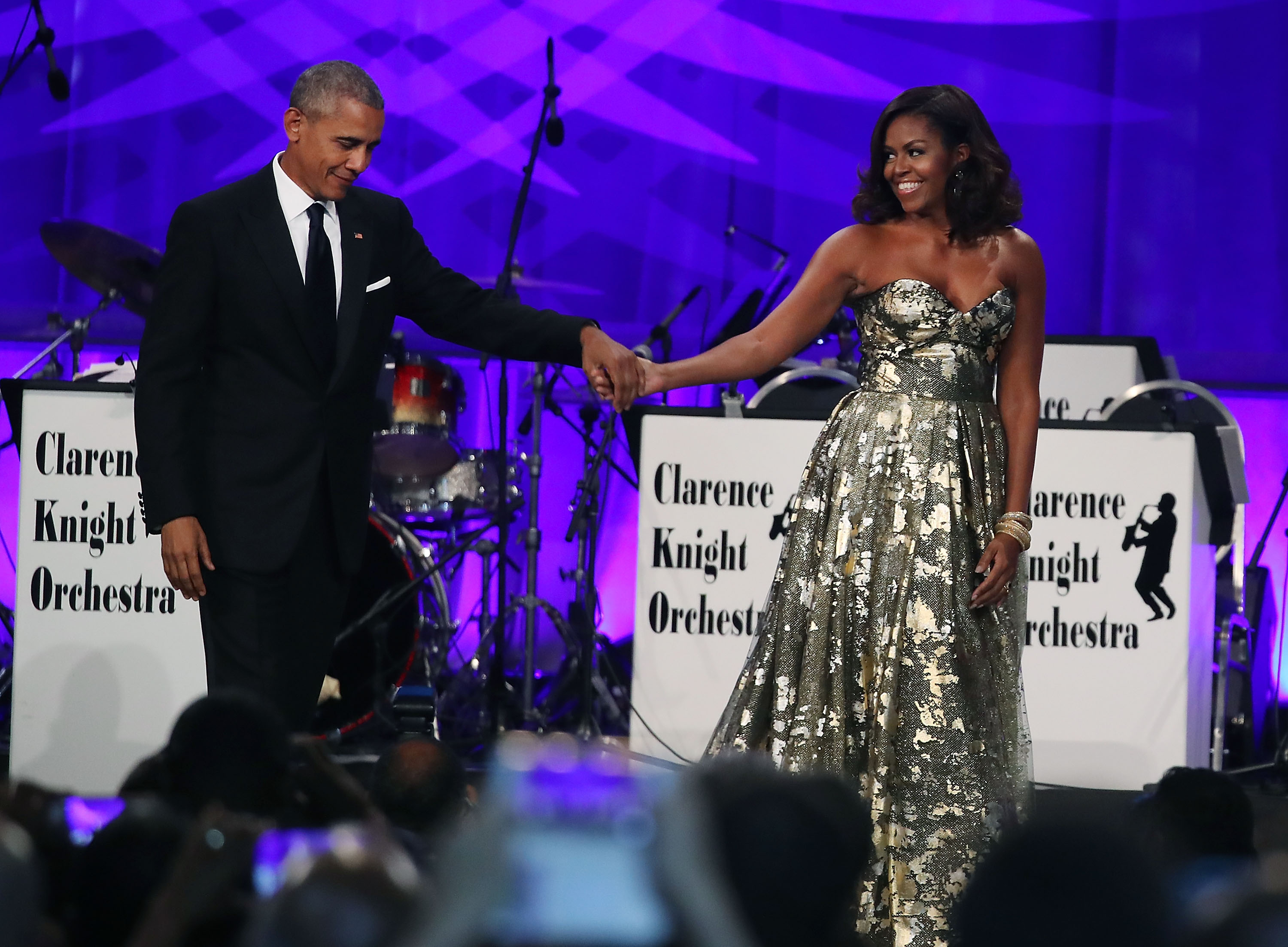 Barack and Michelle Obama during the Congressional Black Caucus Foundation's 46th Annual Legislative Conference Phoenix Awards Dinner on September 17, 2016, in Washington, D.C. | Source: Getty Images