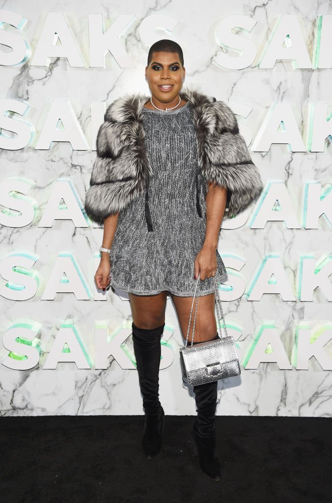 EJ Johnson attends as Saks celebrates new main floor with Lupita Nyong'o, Carine Roitfeld and Musical performance by Halsey at Saks Fifth Avenue in New York City | Photo: Getty Images
