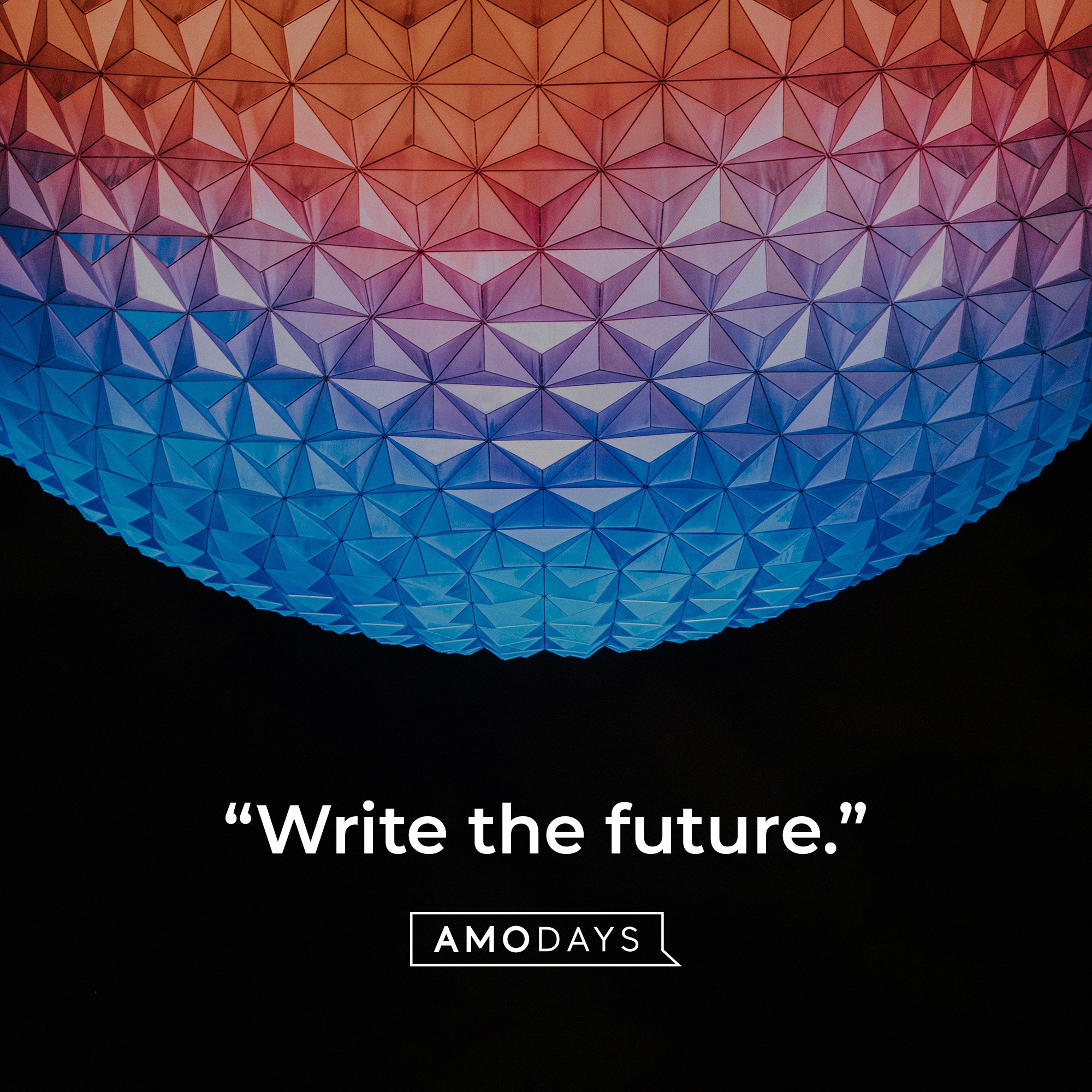 Nike’s quote: “Write the future.” | Source: AmoDays