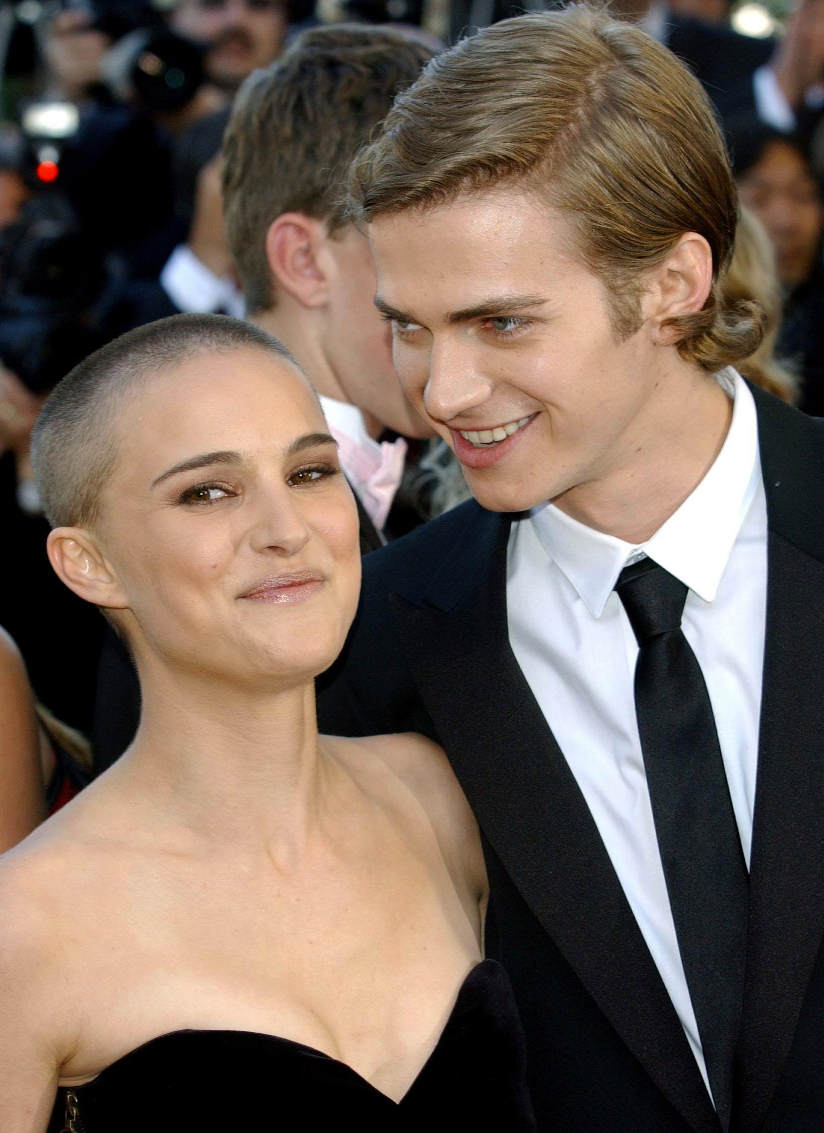 Natalie Portman and Hayden Christensen at the 2005 Cannes Film Festival on May 15, 2005 | Source: Getty Images